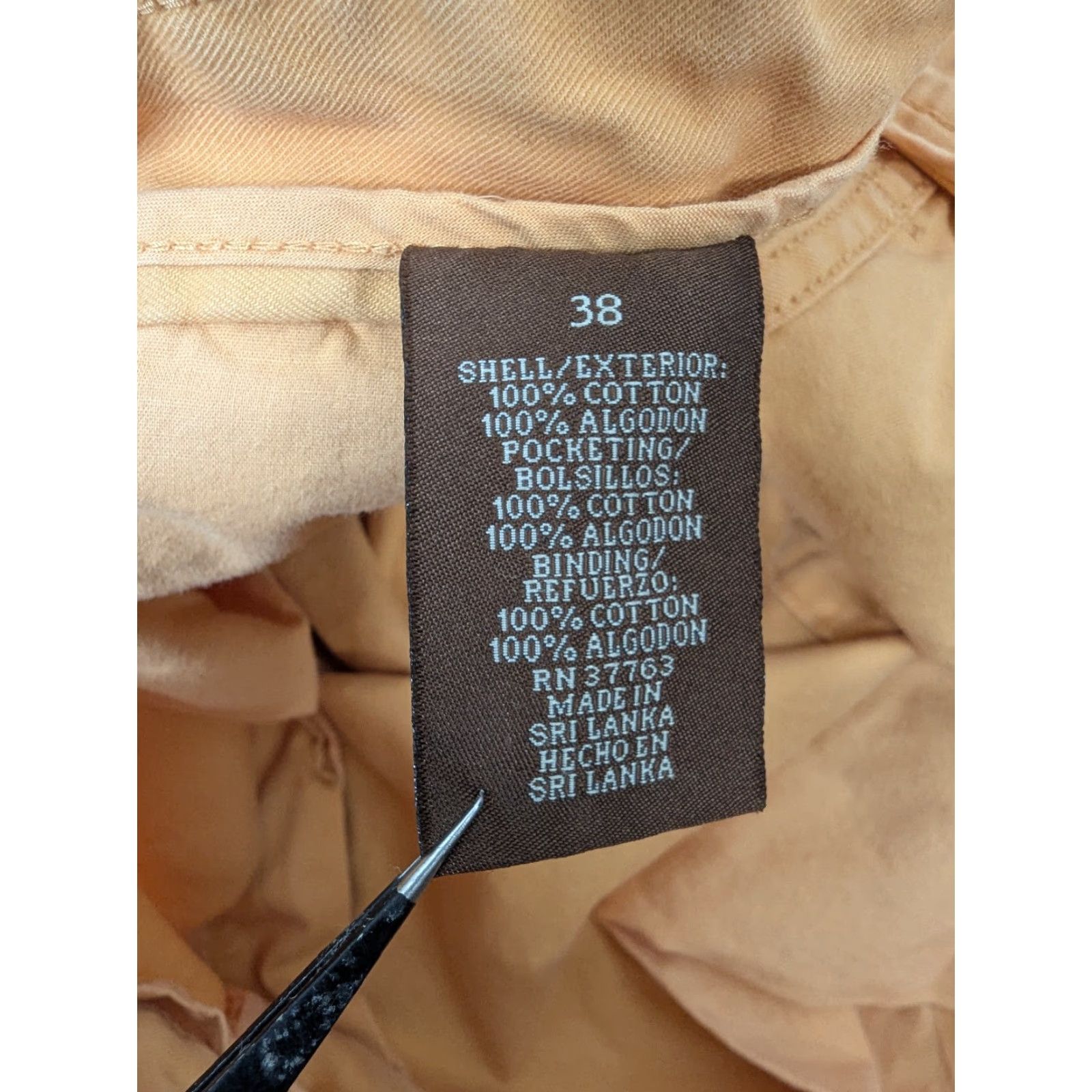 Perry Ellis Perry Ellis Shorts Mens 38 Cargo Shorts Cotton Orange Ombre Outdoor Preppy Casual Travel Workwear Pants Mens 38 Orange Cotton Cargo Pocket Size US 38 / EU 54 - 7 Thumbnail