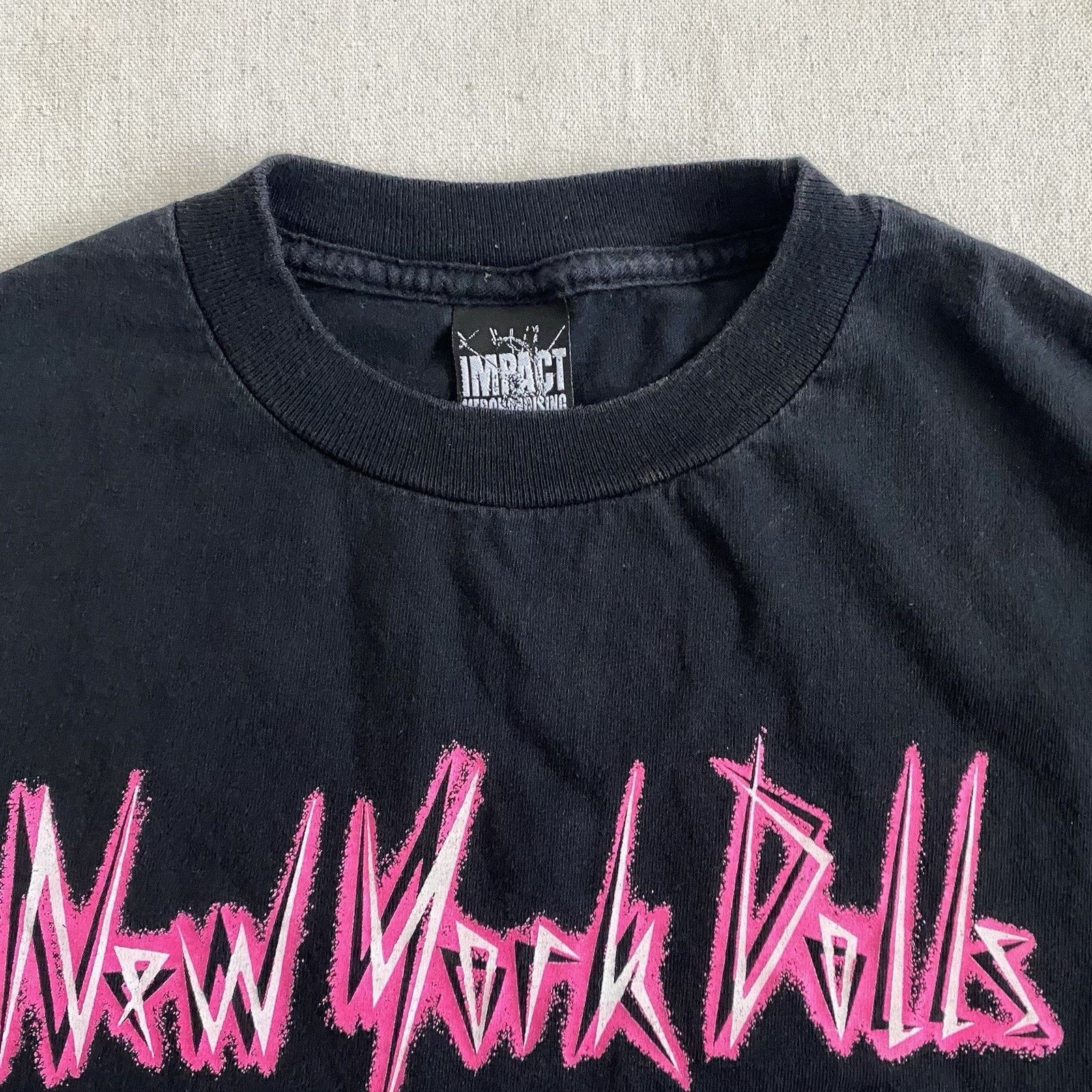 Band Tees × Vintage 2000s New York Dolls T Shirt Black Band Too Much Too Soon Size US S / EU 44-46 / 1 - 3 Thumbnail