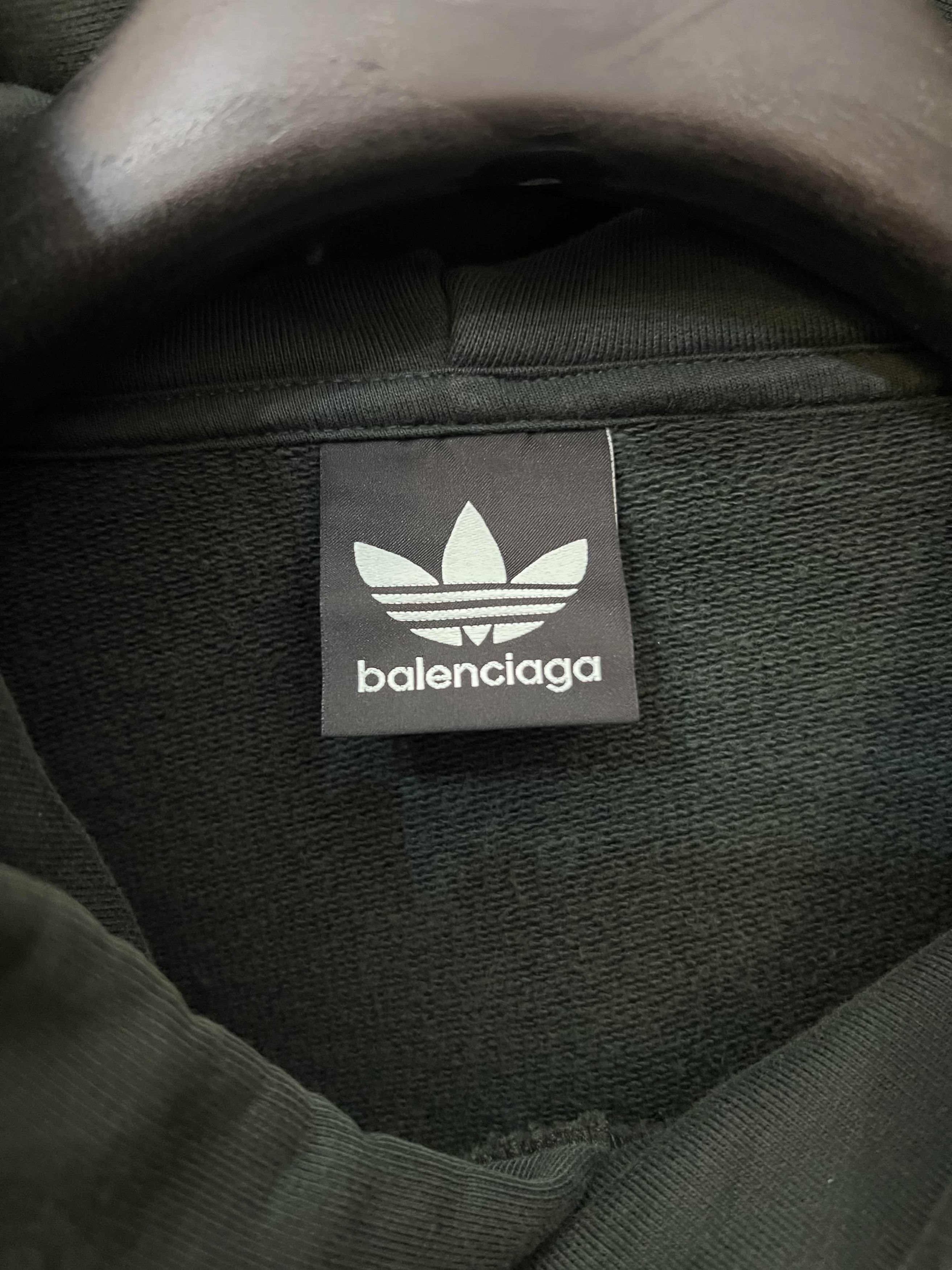 Balenciaga Balenciaga Adidas Hoodie Green Size US S / EU 44-46 / 1 - 3 Thumbnail