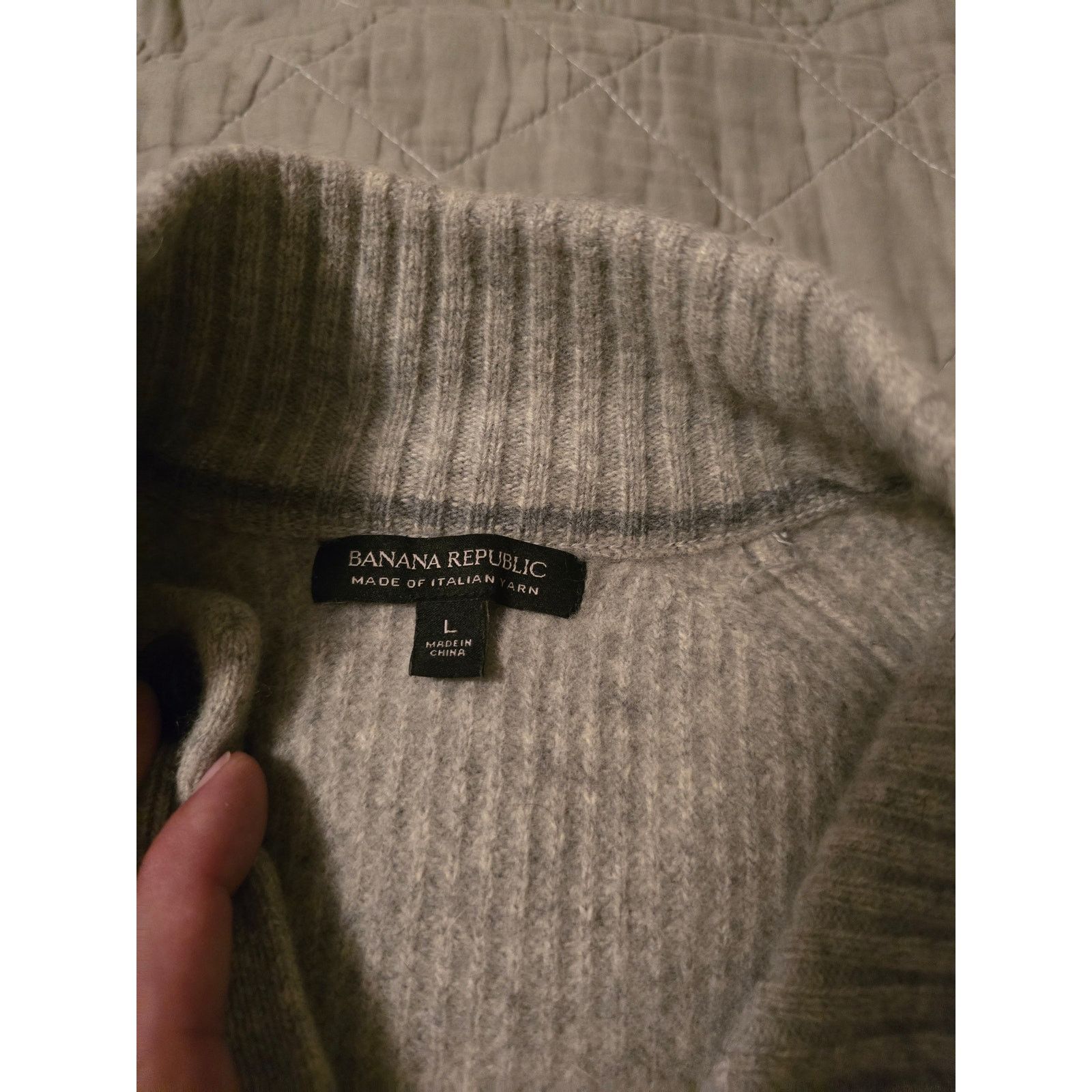 Banana Republic Banana republic Italian yarn sweater -Large Size US L / EU 52-54 / 3 - 2 Thumbnail