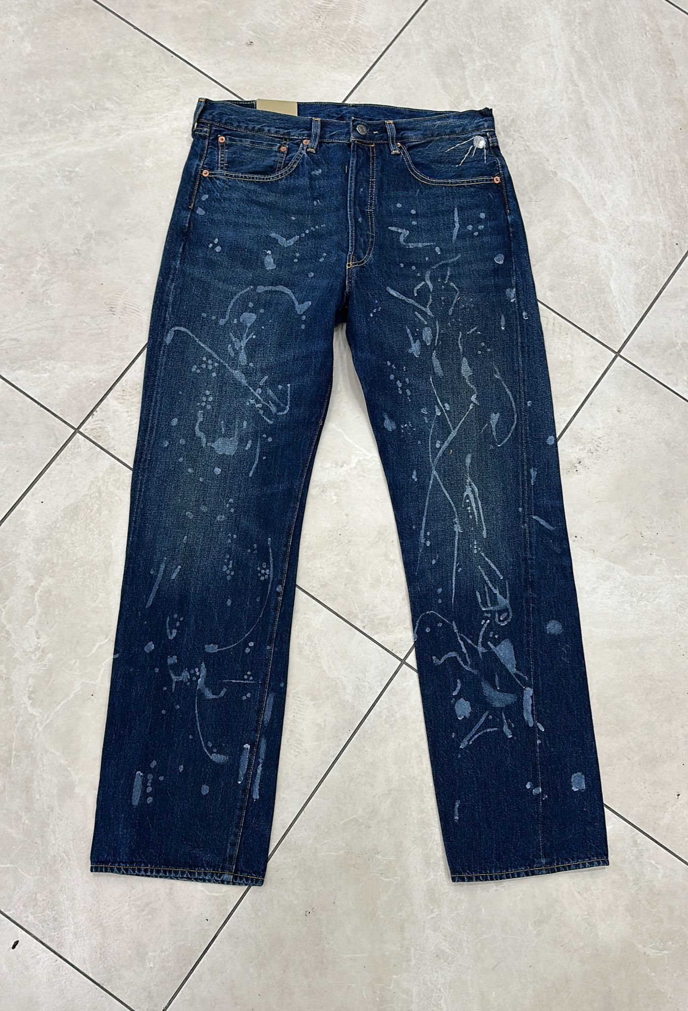 Levi's Vintage Clothing LVC Levi's Vintage Clothing 1955 501XX BigE Selvedge Jeans Size US 34 / EU 50 - 1 Thumbnail