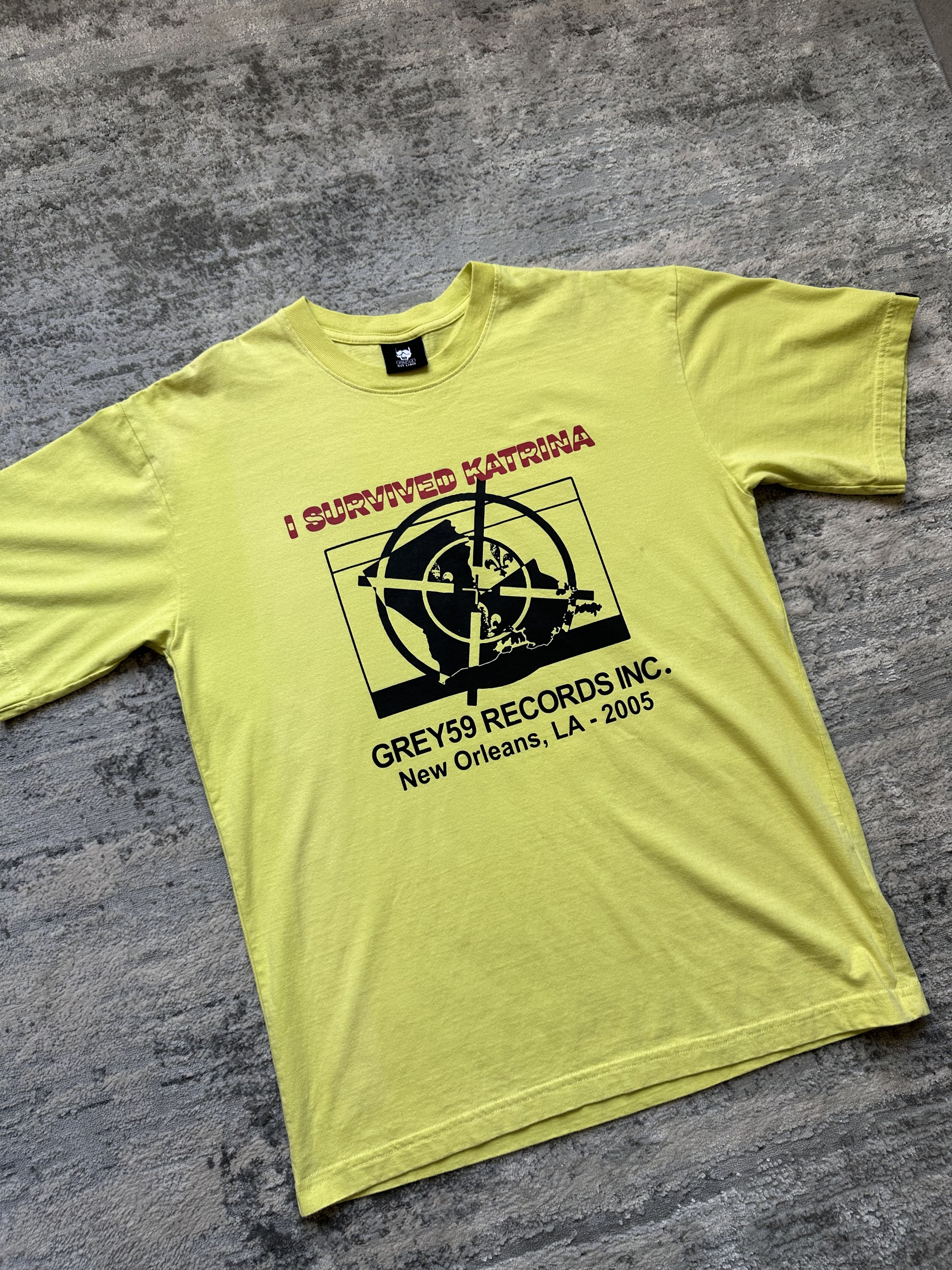 G59 Records G59 Records I survived katrina t shirt Size US L / EU 52-54 / 3 - 2 Thumbnail