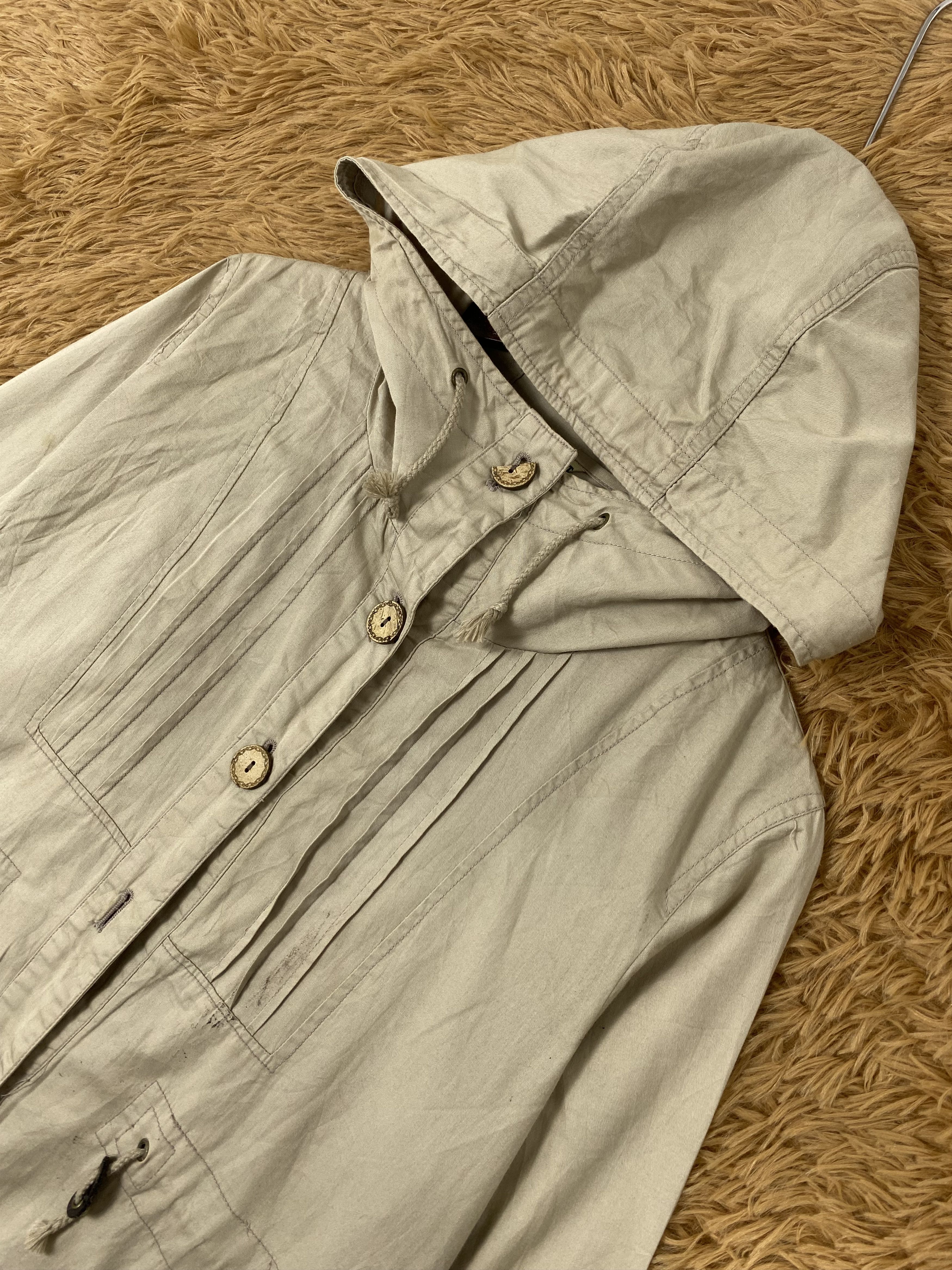 Japanese Brand Vintage Bell Mount Hoodie Long Jacket PJ2509 Size US S / EU 44-46 / 1 - 2 Thumbnail