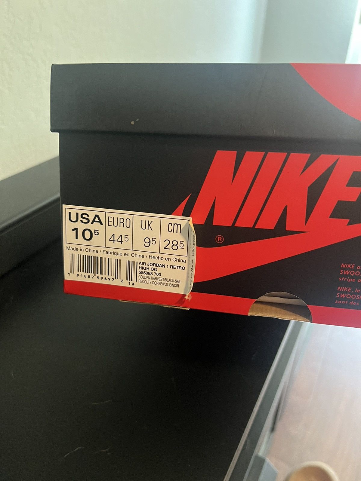 Jordan Brand Jordan 1 Rookie of the Year 10.5 M Size US 10.5 / EU 43-44 - 10 Thumbnail