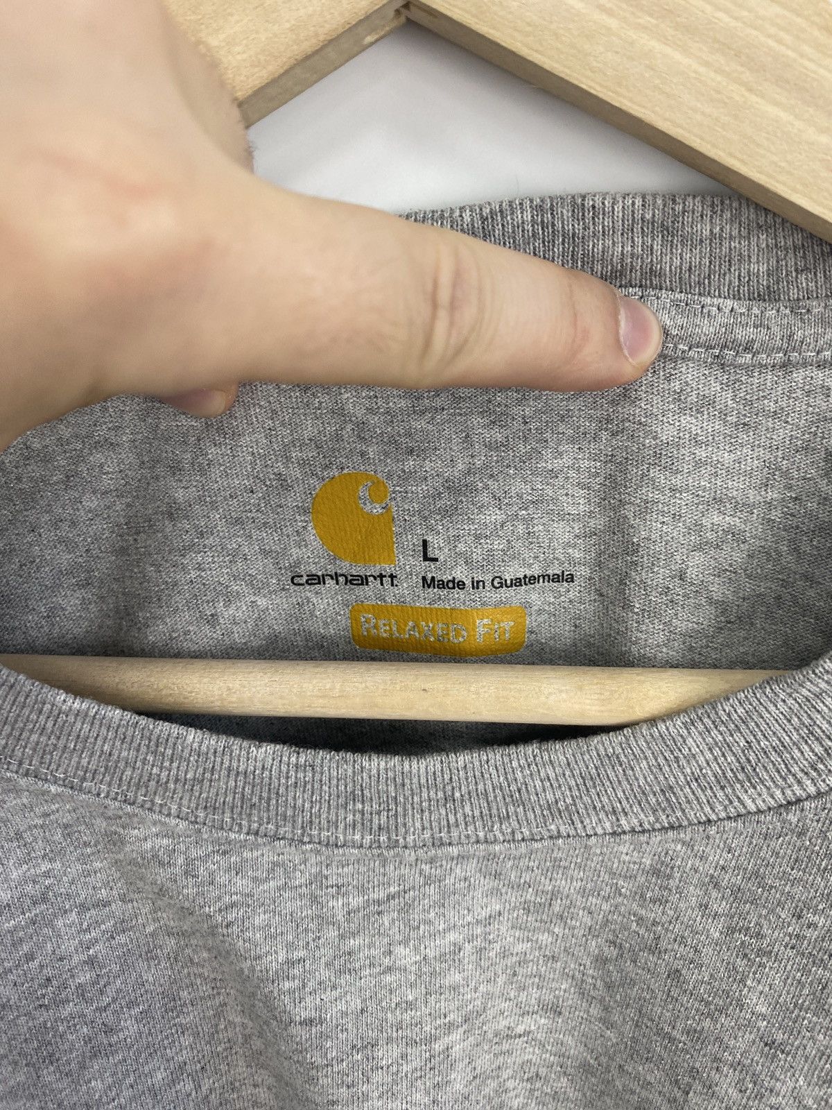 Carhartt 🇺🇸 Vintage Y2K Carhartt Box Logo T-Shirt Rare Retro Hype Size US L / EU 52-54 / 3 - 5 Thumbnail