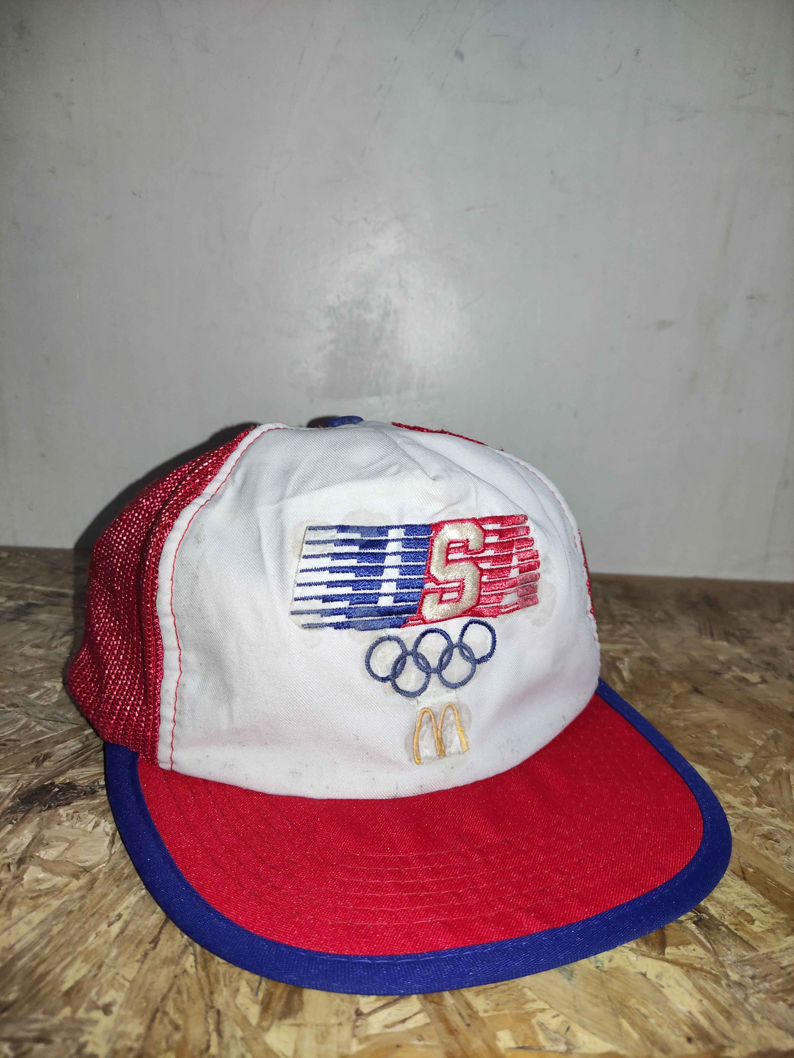 USA Olympics × Vintage Vintage 1984 McDonald’s USA Olympics Trucker Hat Cap Size ONE SIZE - 2 Thumbnail