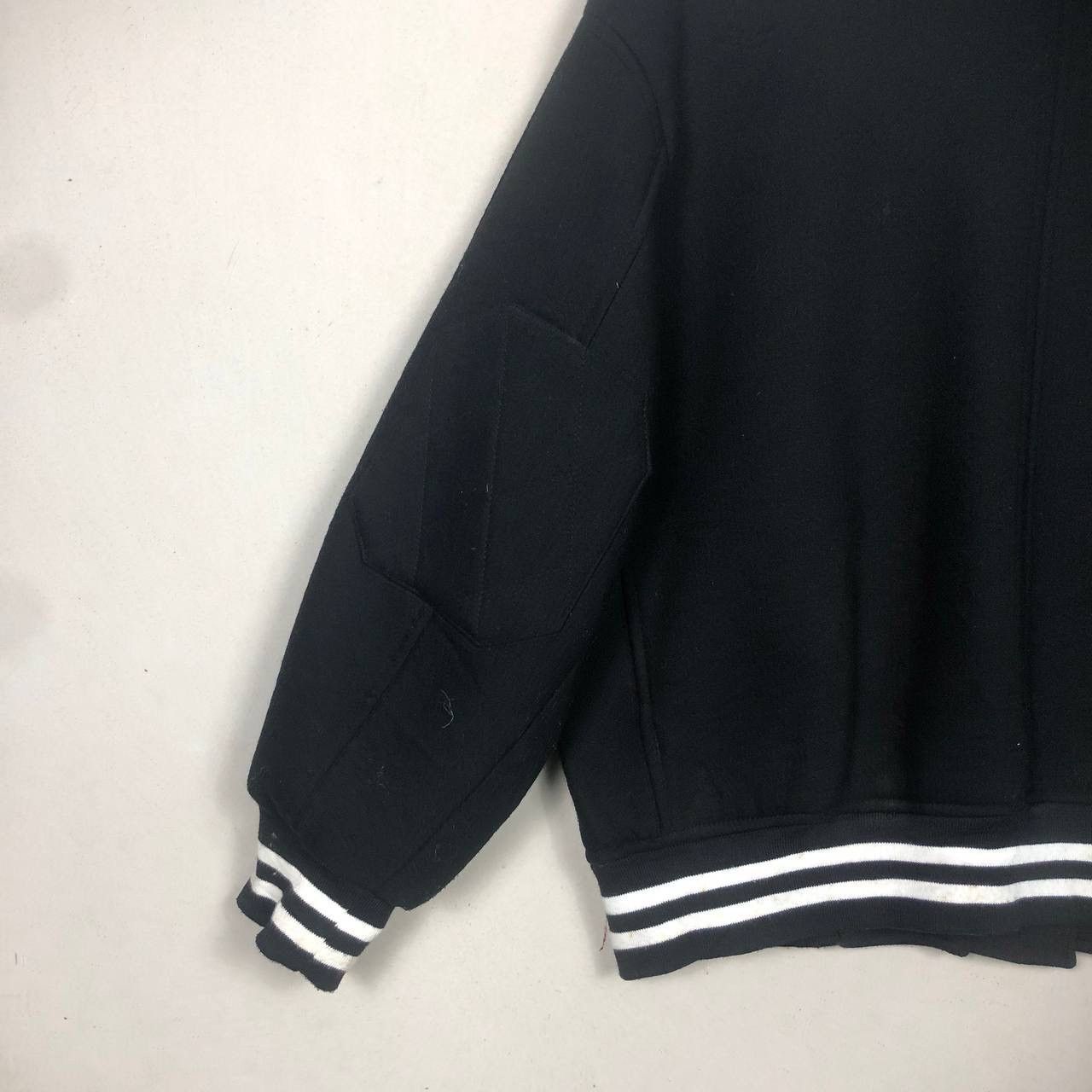 Japanese Brand Avant Garde Browns Varsity Teddy Jacket Inspired YSL Size US M / EU 48-50 / 2 - 4 Thumbnail