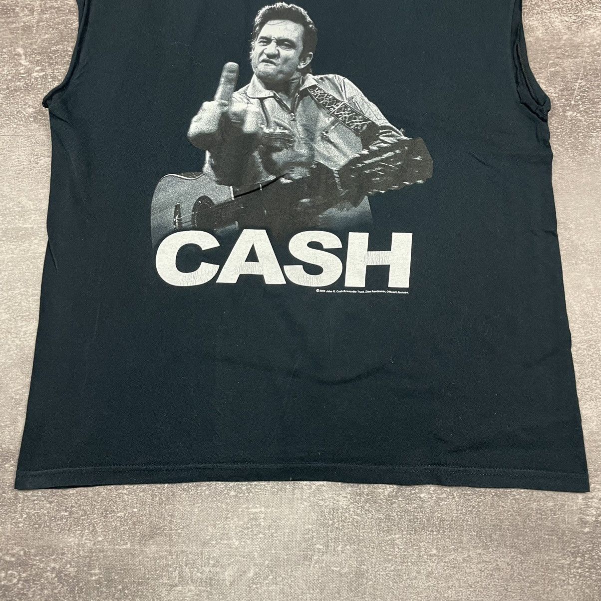 Vintage Gildan Jonny Cash 2009 T Shirt Size US XL / EU 56 / 4 - 3 Thumbnail