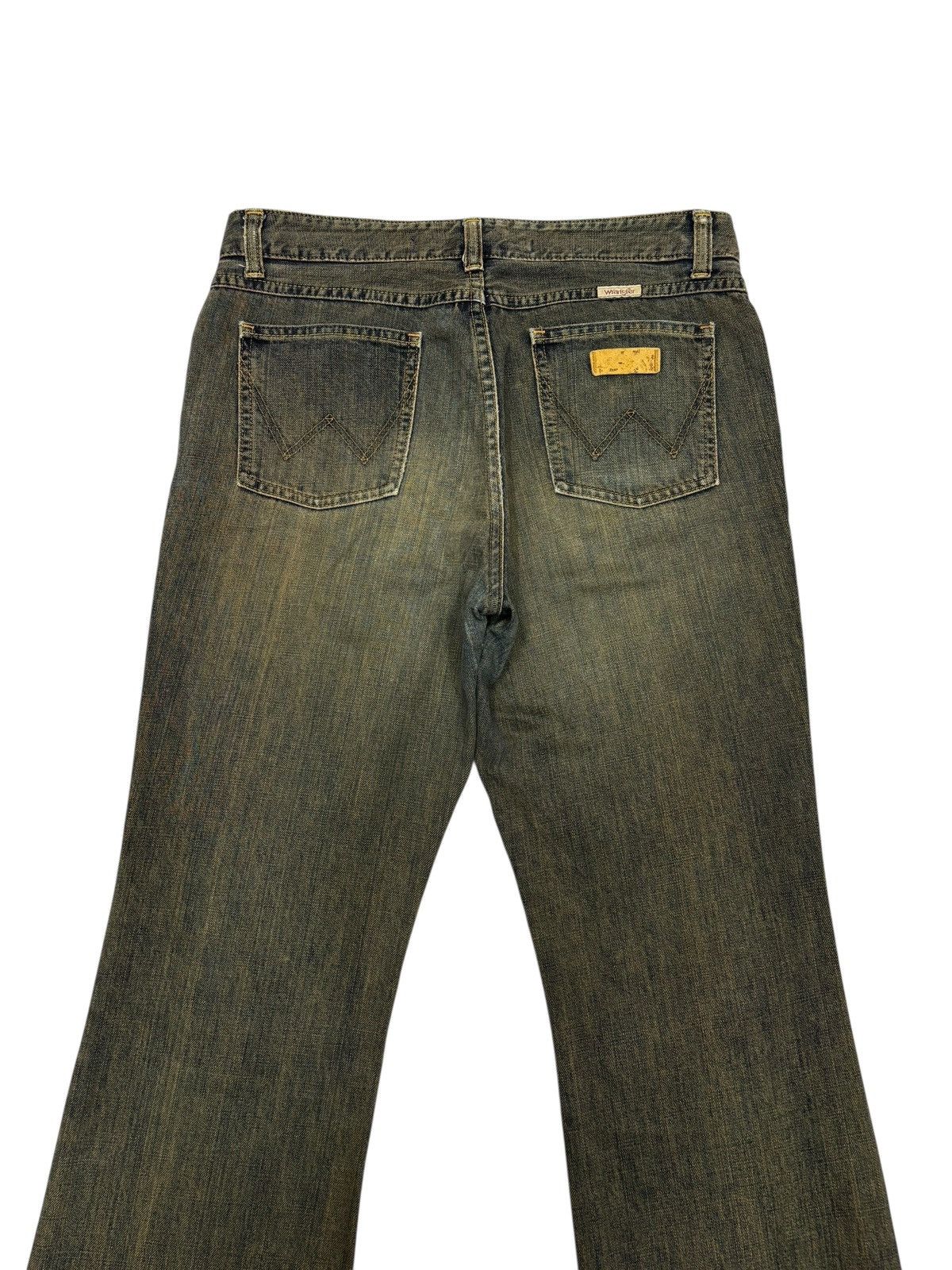 Kapital Flare Jeans Earthy Mud Wash Wrangler Rusty Denim Jeans Size US 32 / EU 48 - 6 Thumbnail