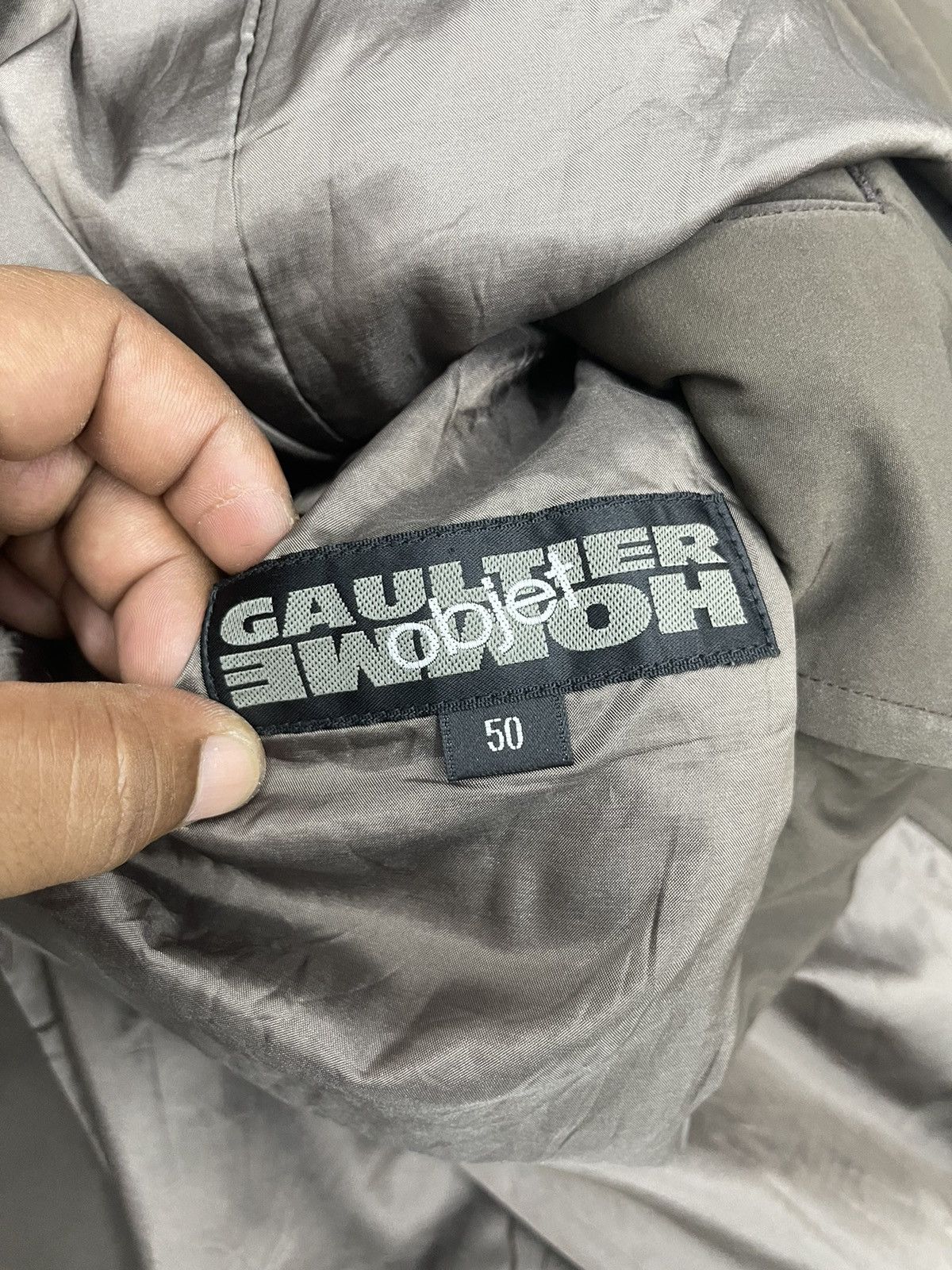Gaultier Homme Objet × Jean Paul Gaultier × Vintage STEALS💥GAULTIER HOMME OBJET JACKET Size US M / EU 48-50 / 2 - 12 Thumbnail