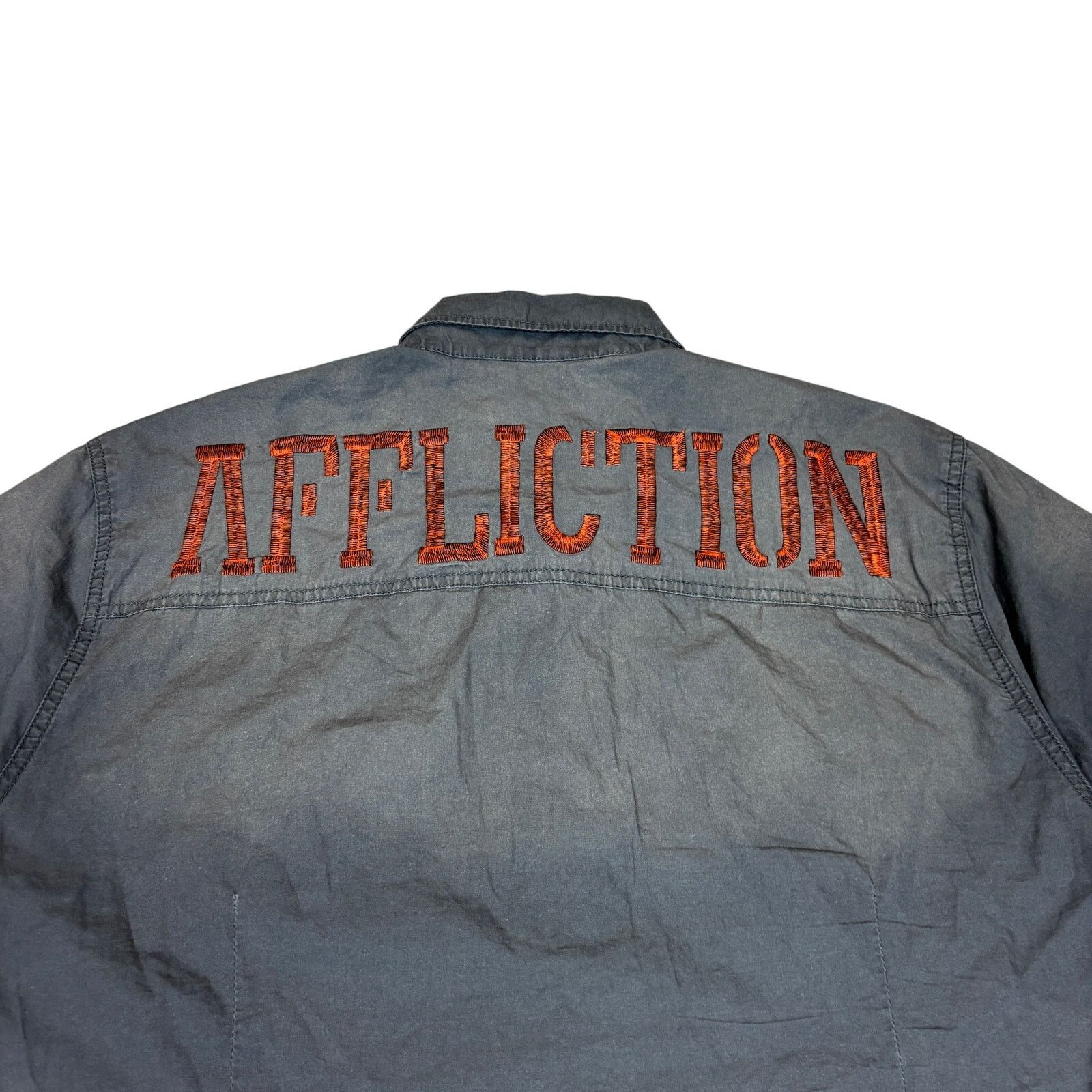 Affliction Affliction Button Up Shirt Men's 2XL XXL Y2K Jesse Pinkman Size US XXL / EU 58 / 5 - 1 Thumbnail