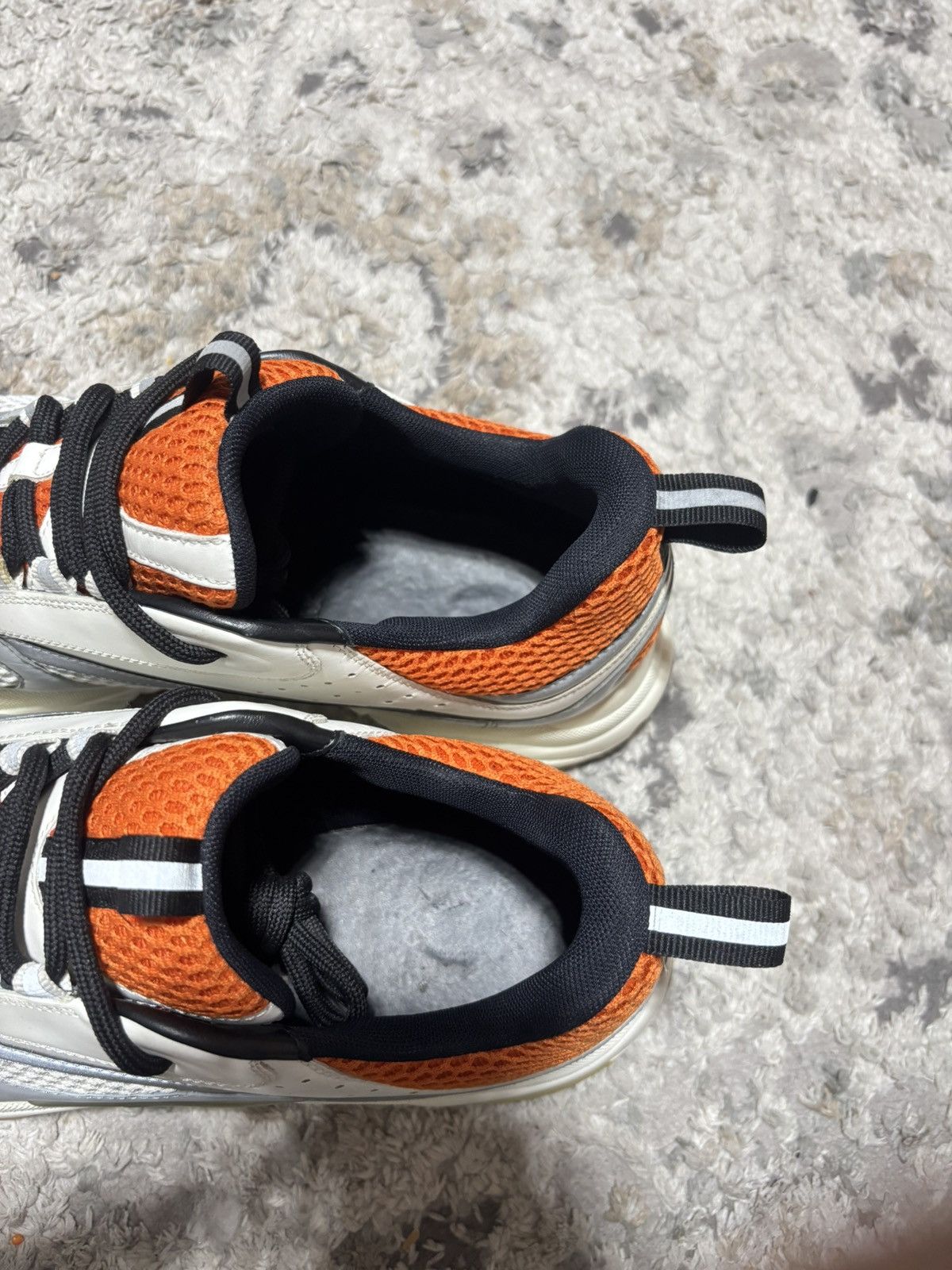 Dior Dior B22 Sneakers White Black Orange – Size EU 45 US 12 Size US 12 / EU 45 - 4 Thumbnail