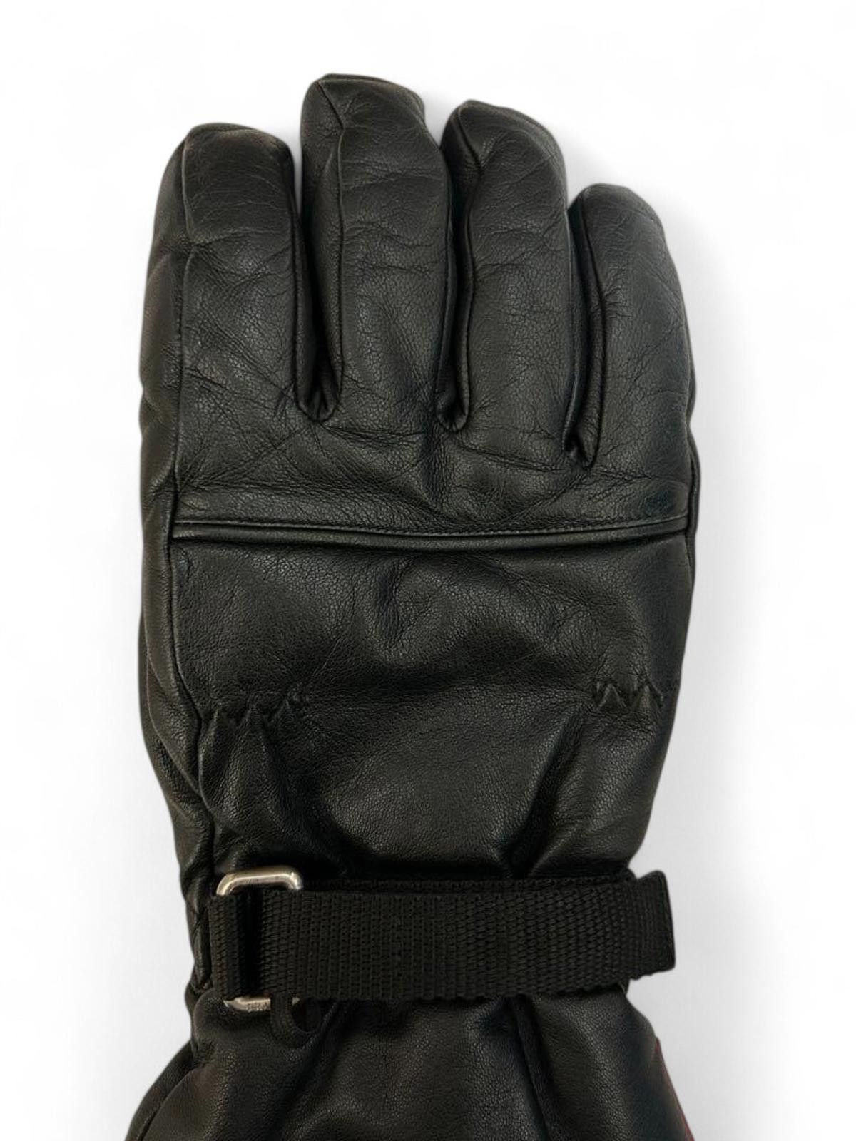 Prada Prada - Black Leather Ice Hockey Protective Gloves Size ONE SIZE - 6 Thumbnail