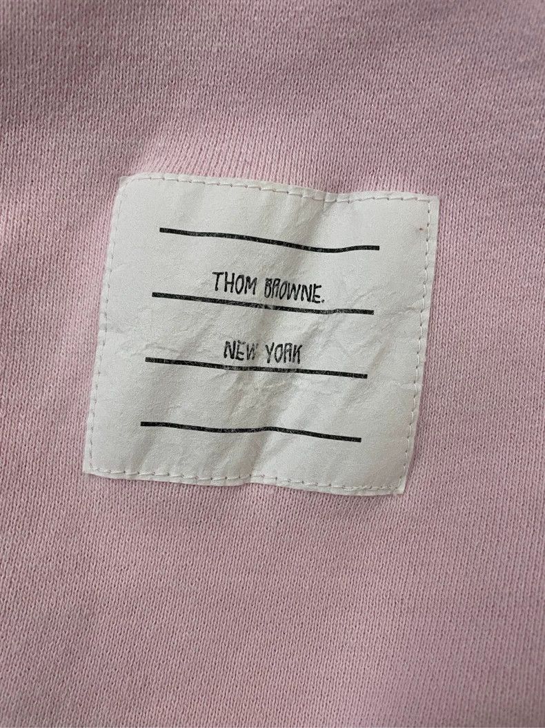 Thom Browne Thom browne Pink and green four-striped short short-sleeved Size XS / US 0-2 / IT 36-38 - 5 Thumbnail