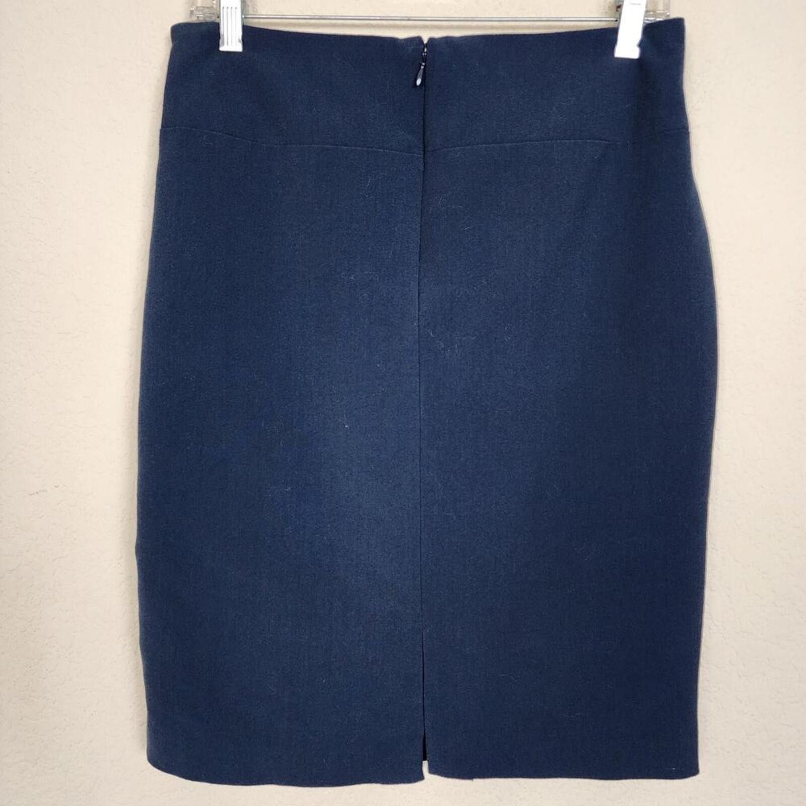 Alfani Alfani Navy Blue Size 4 Skirt Size 27" / US 4 / IT 40 - 2 Thumbnail