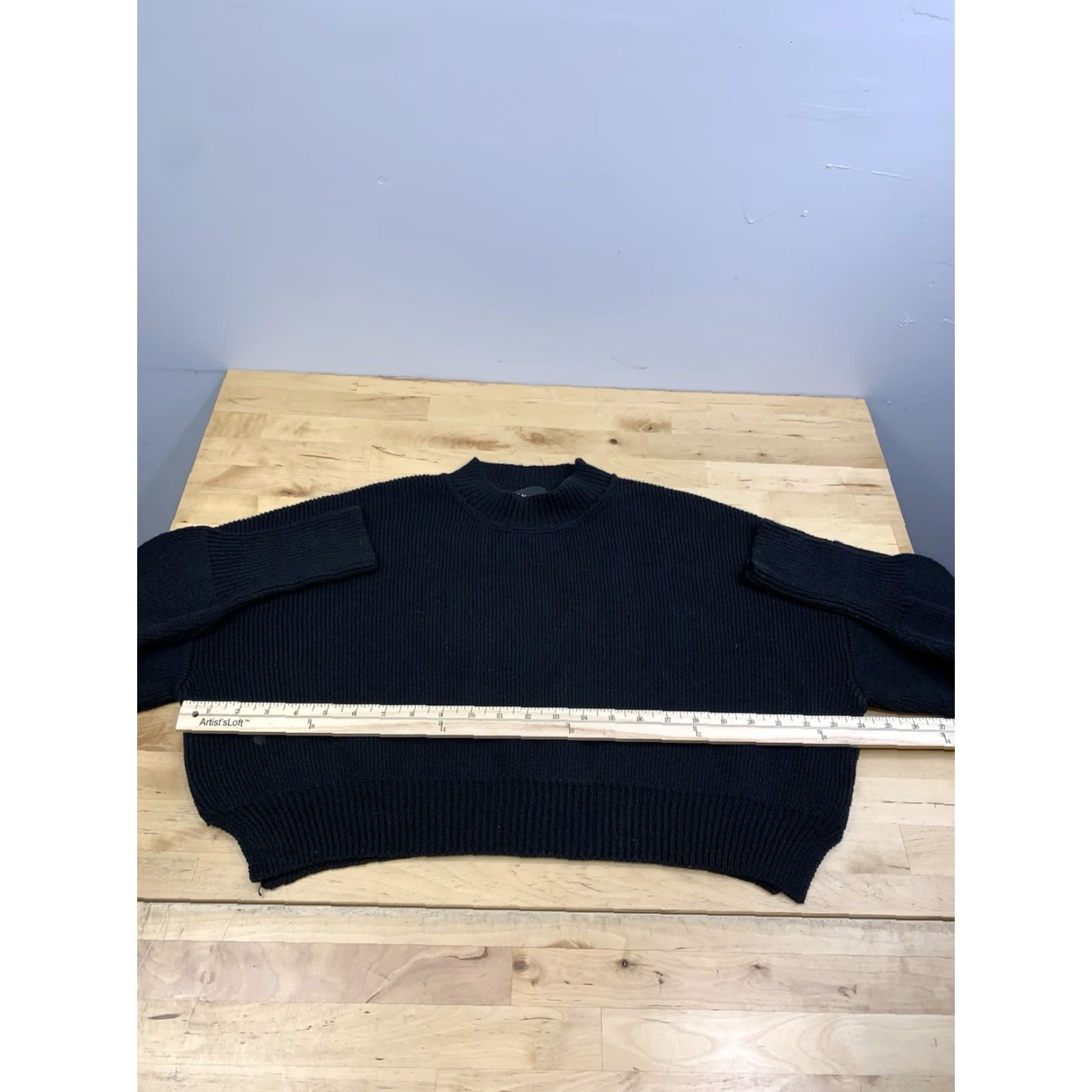 Vintage Animari Sweater Women's S Black Crew Neck Long Sleeve Casual Pullover Knit 12637 Size S / US 4 / IT 40 - 6 Thumbnail