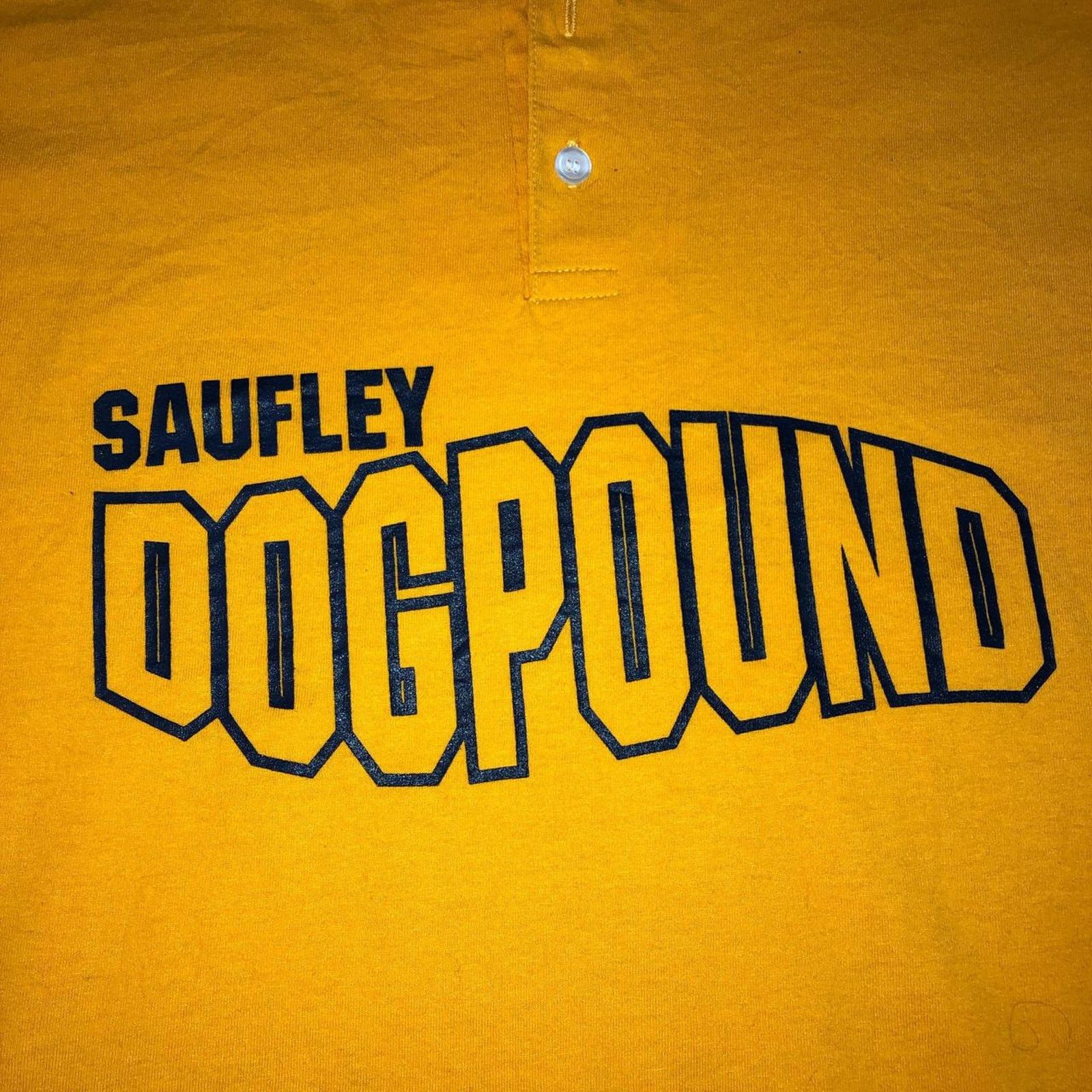 Other Men’s Yellow ‘Saufley DogPound’ Graphic Baseball Number Tee Size US XL / EU 56 / 4 - 3 Thumbnail