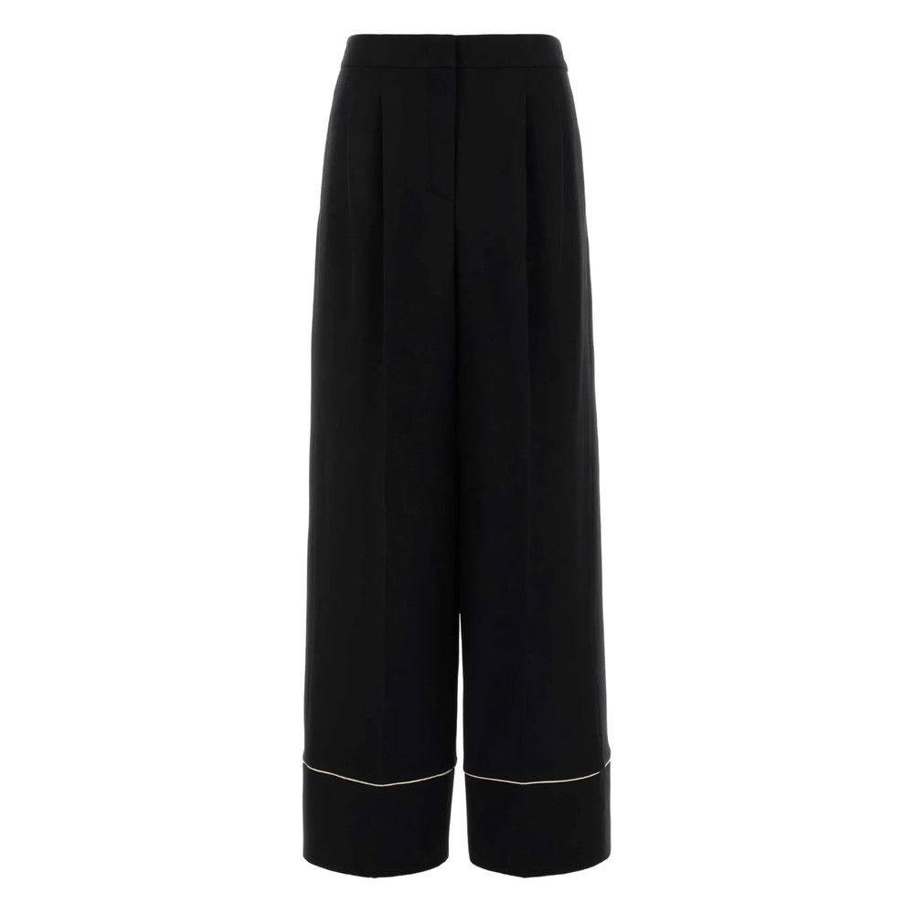 Fendi Fendi BLACK Trousers - Straight Trousers Size 27" / US 4 / IT 40 - 1 Thumbnail