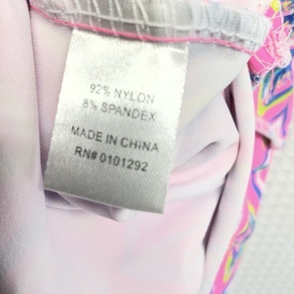 Other NWOT Lulu B UPF50+ Pink Palm Trees ShortSleeve Dress Women S Size S / US 4 / IT 40 - 3 Thumbnail