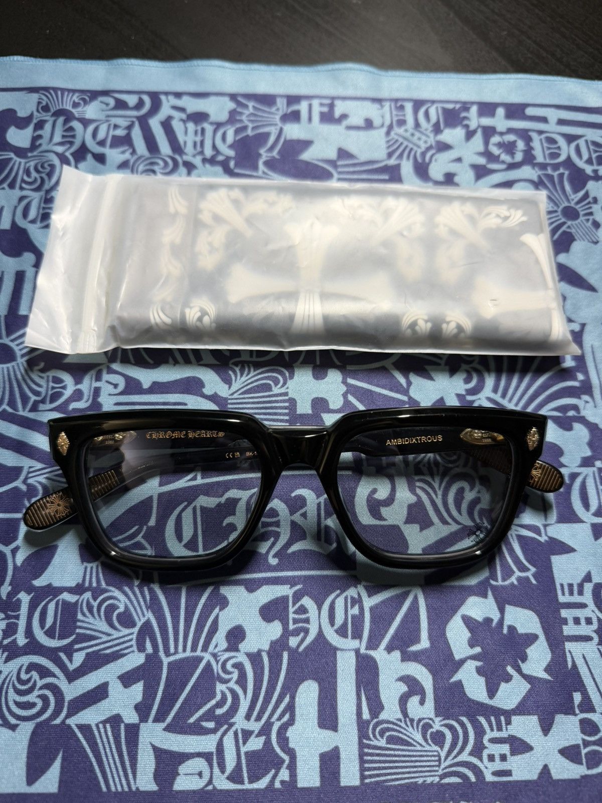 Chrome Hearts Chrome Hearts AMBIDIXTROUS 18k Glasses Size ONE SIZE - 12 Thumbnail