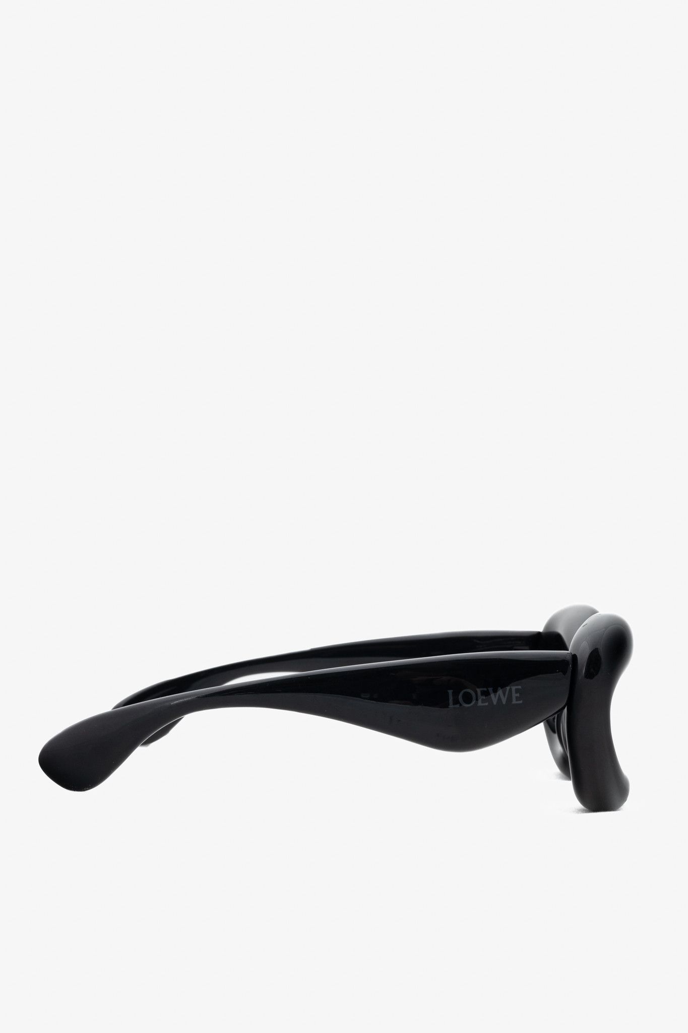 Loewe Loewe Black Cat Eye Inflated Sunglasses Size ONE SIZE - 3 Thumbnail
