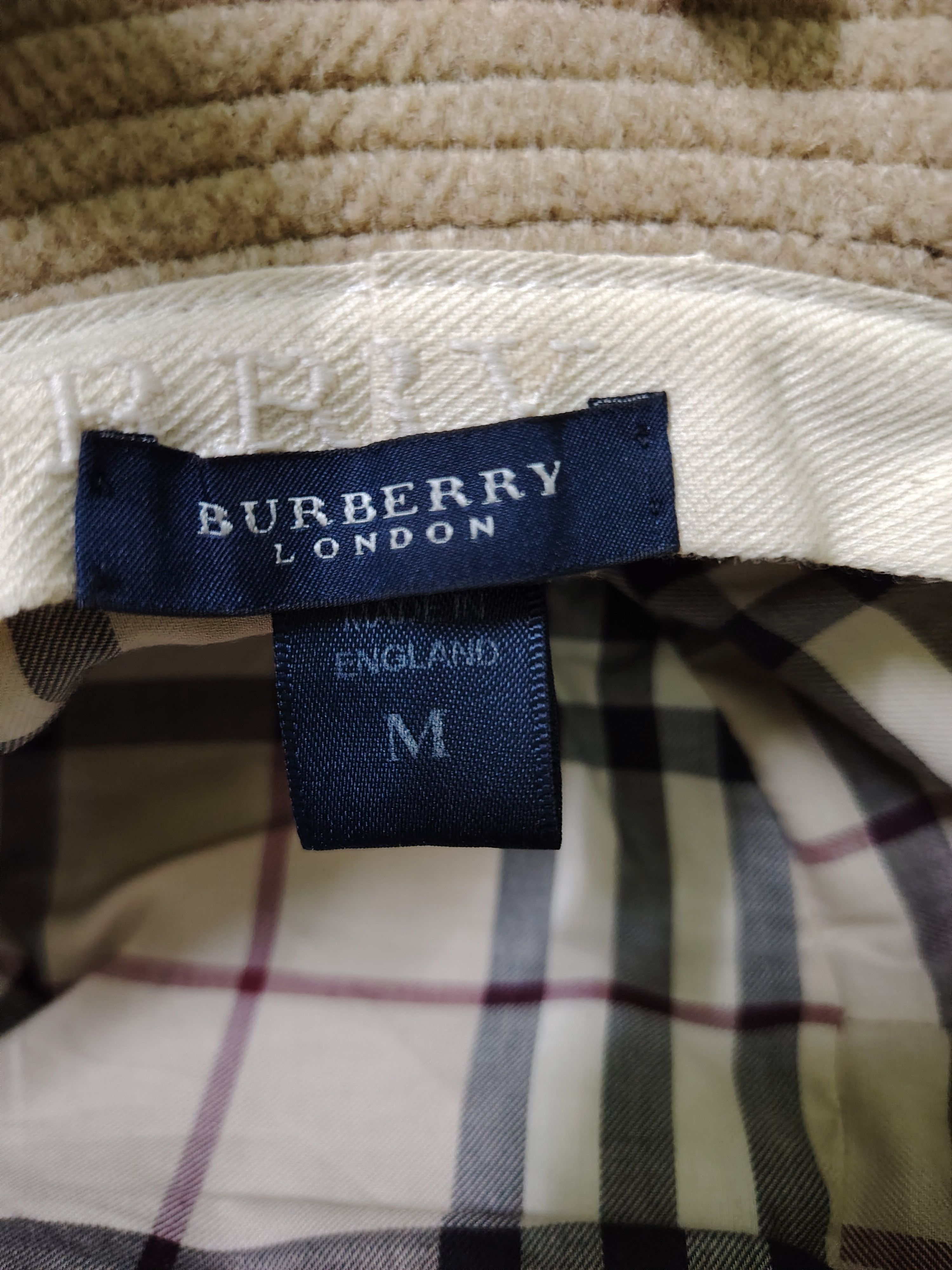 Burberry Vintage Burberry London Wool Fedora Hat Cap England Size ONE SIZE - 6 Thumbnail