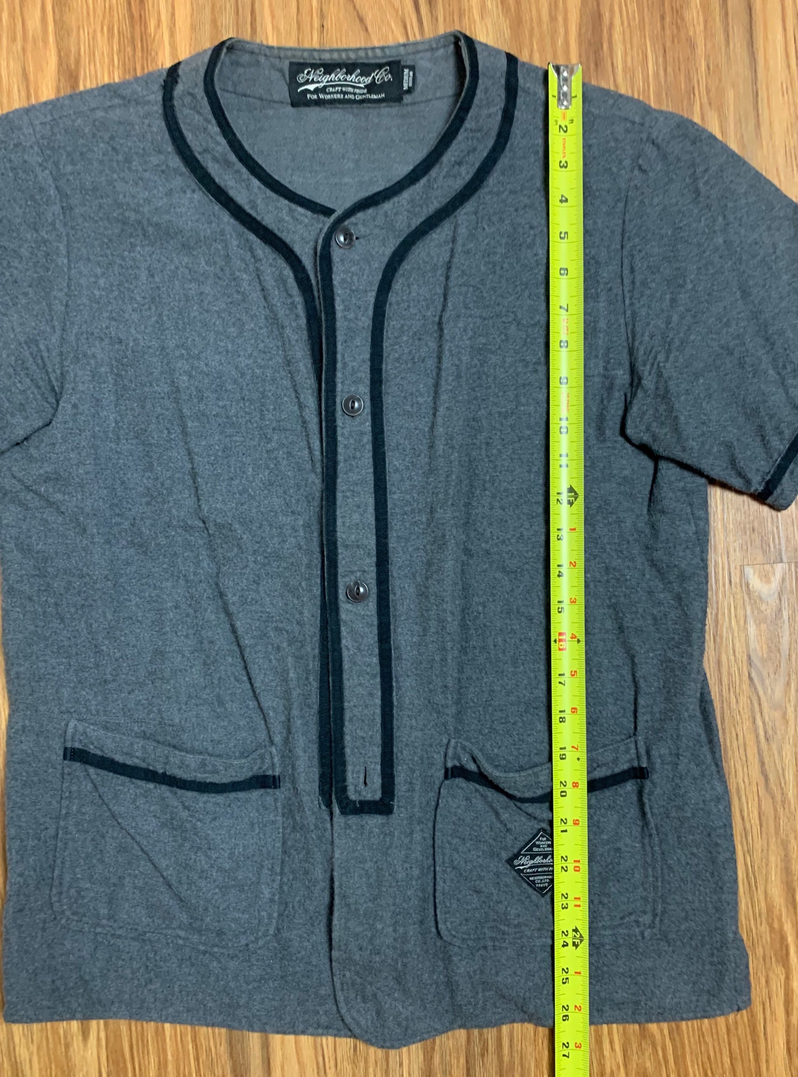 Neighborhood Neighborhood Japan Fleece Baseball Jersey Size US M / EU 48-50 / 2 - 10 Thumbnail