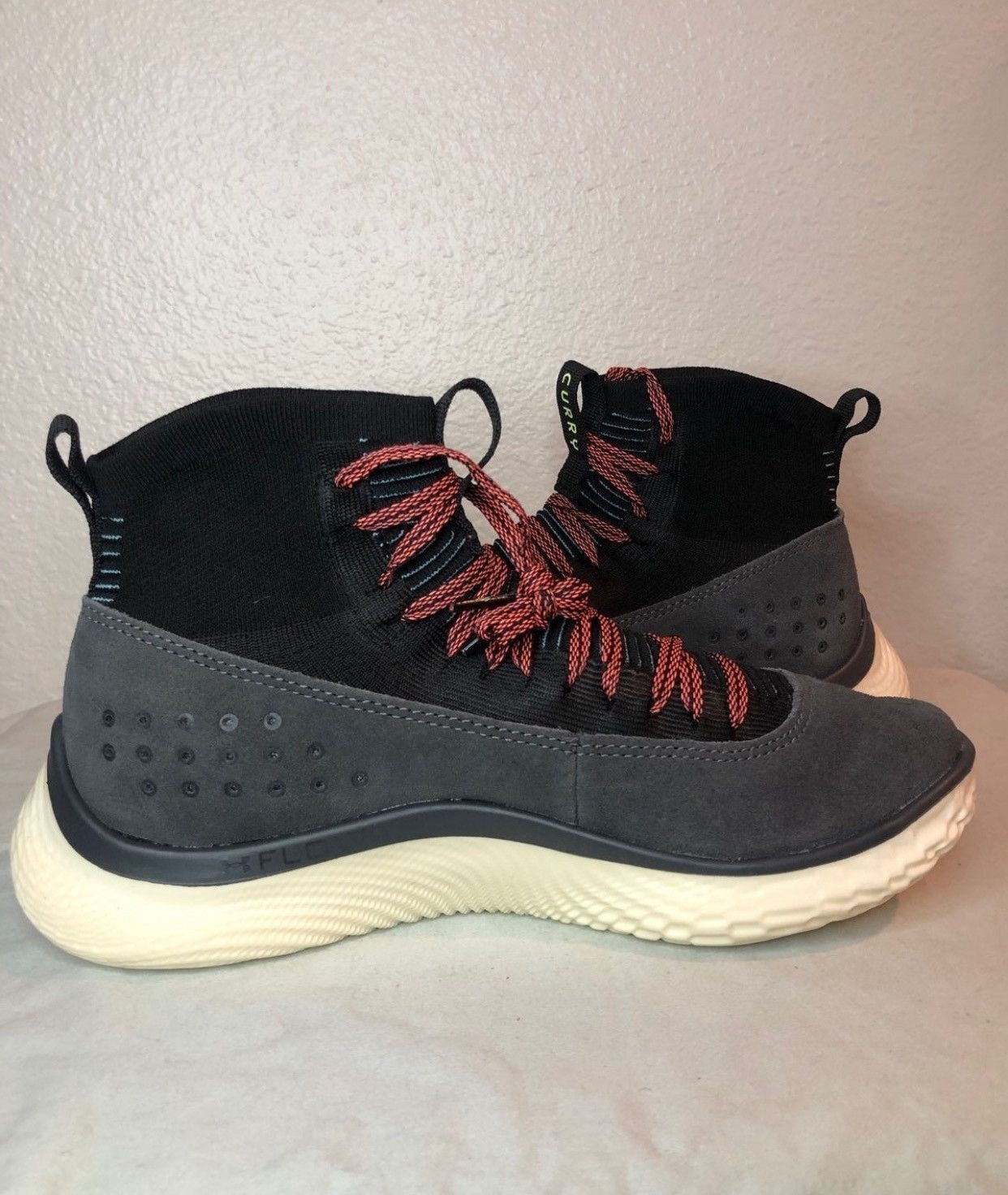 Under Armour × Vintage Steph Curry 4 FloTro Under Armour Basketball Shoe Men Size 7 Size US 7 / EU 40 - 6 Thumbnail