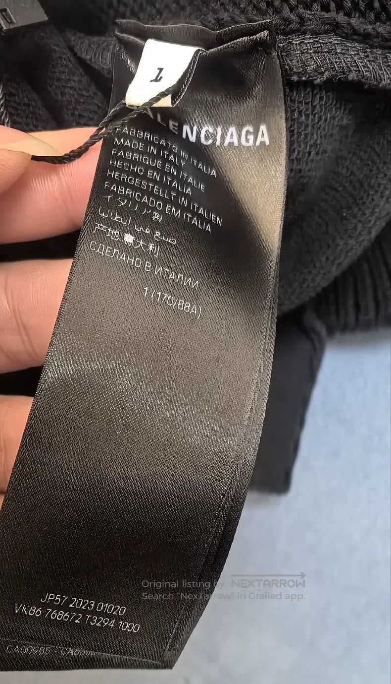 Balenciaga Balenciaga Patchwork Sweater and Hoodie Size US S / EU 44-46 / 1 - 7 Thumbnail