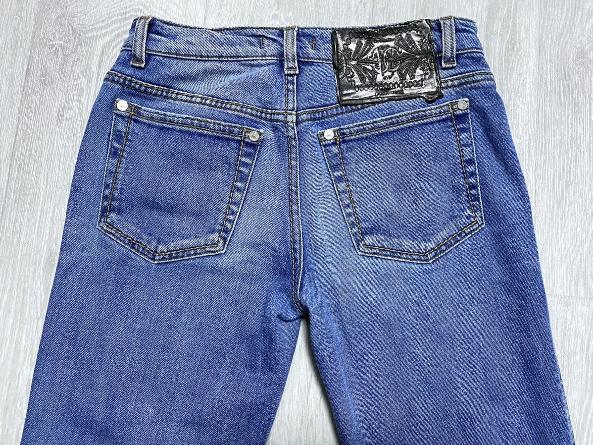 Roberto Cavalli Roberto Cavalli Washed Torn Fringed Distressed Jeans Denim Size 27" / US 4 / IT 40 - 23 Thumbnail