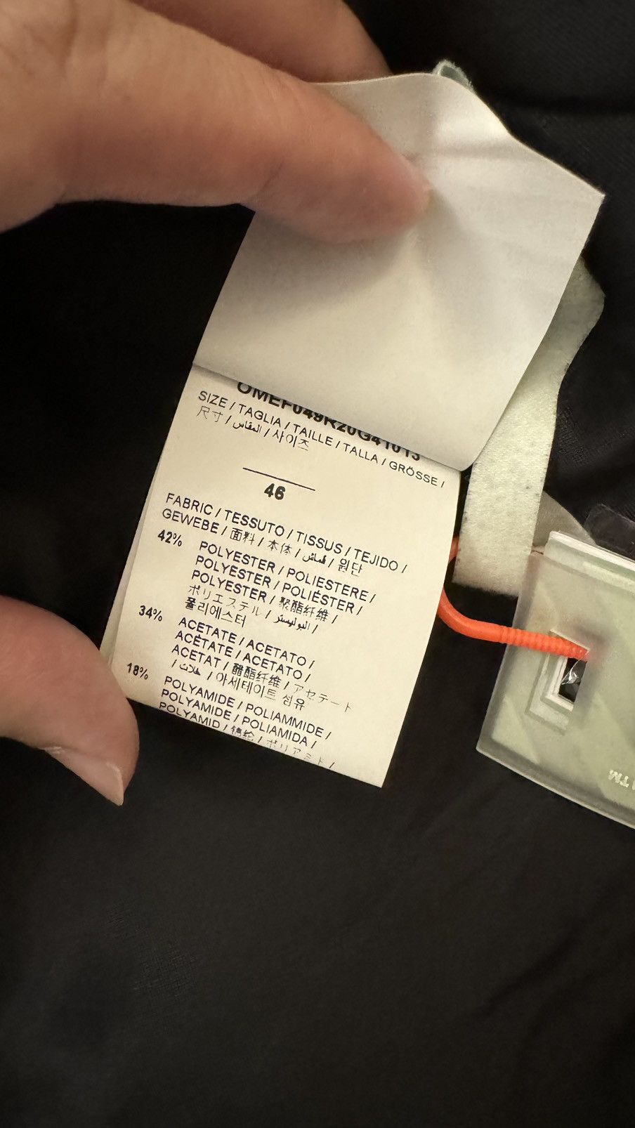 Off-White Off-White Runway Tailoring Blazer Size 46R - 12 Thumbnail
