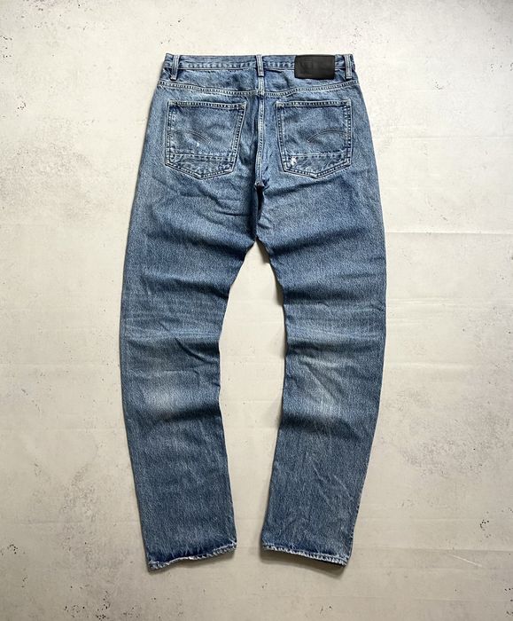 Vintage G-Star Raw Triple A Regular Straight Denim Pants Jeans Y2K