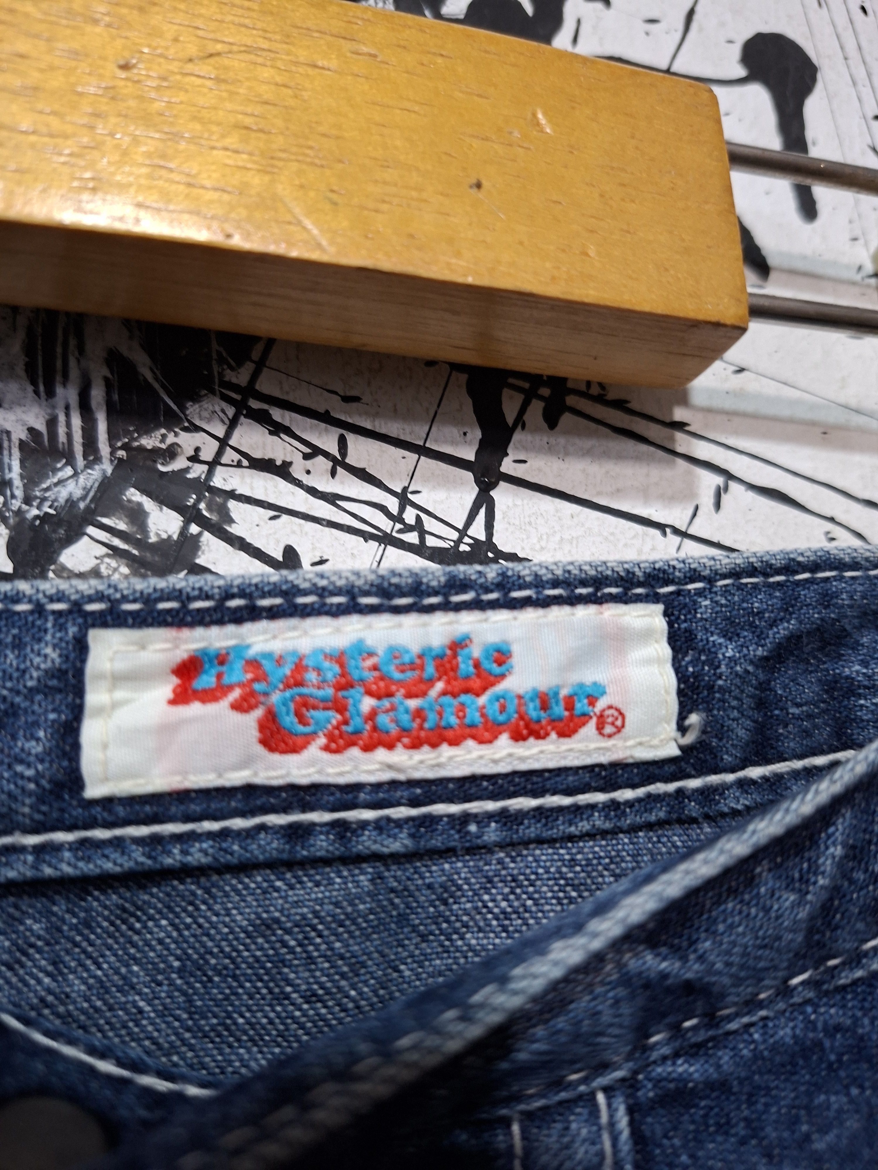 Hysteric Glamour 90'S HYSTERIC GLAMOUR DENIM MIDI SKIRT Size 28" / US 6 / IT 42 - 6 Thumbnail
