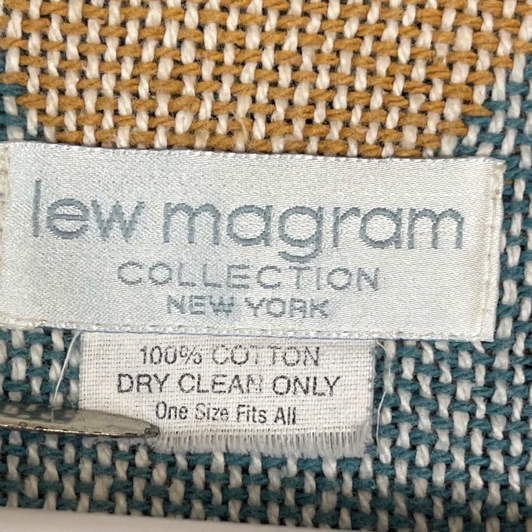 Vintage VINTAGE Lew Magram Collection Women One Size Southwestern Fringe Woven Jacket Cape Size ONE SIZE - 4 Thumbnail