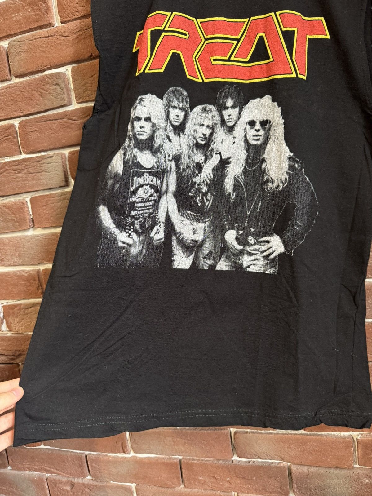 Band Tees Vintage 1990 Treat European Tour 90s XL Rock Band Tee 90s Size US XL / EU 56 / 4 - 3 Thumbnail