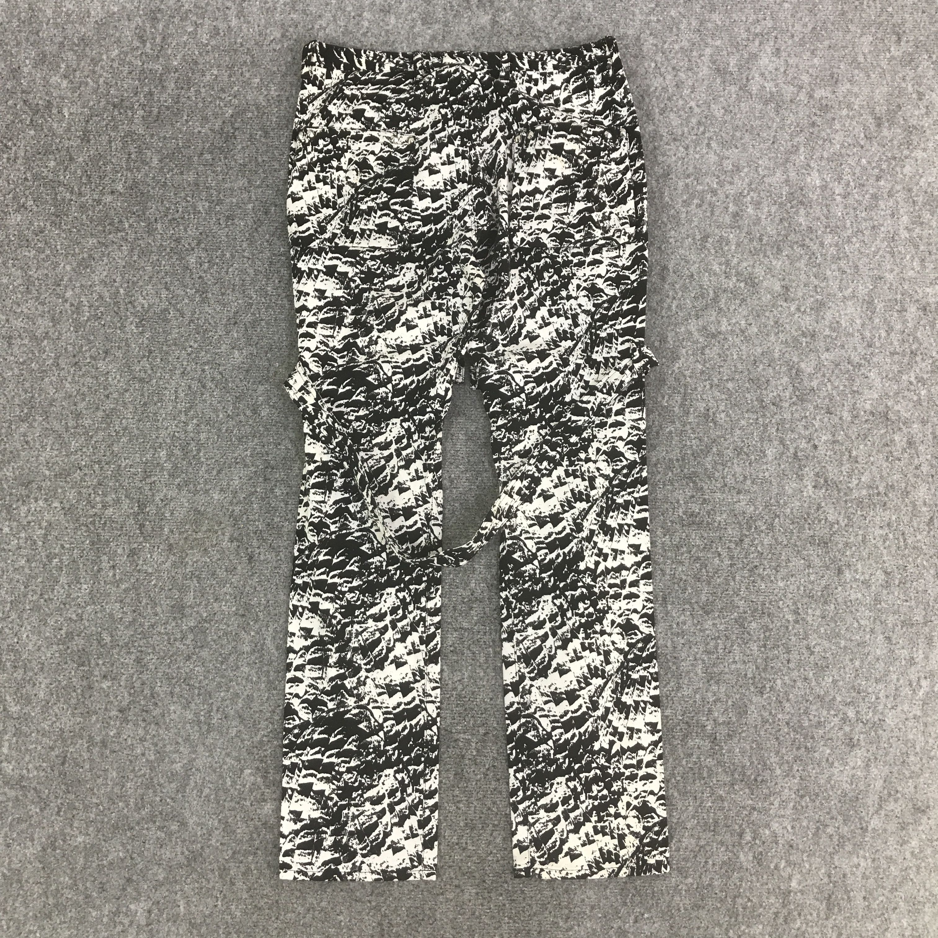 Japanese Brand MILKBOY PUNK JAPAN STYLE BONDAGE PANTS K129B3 Size US 30 / EU 46 - 4 Thumbnail