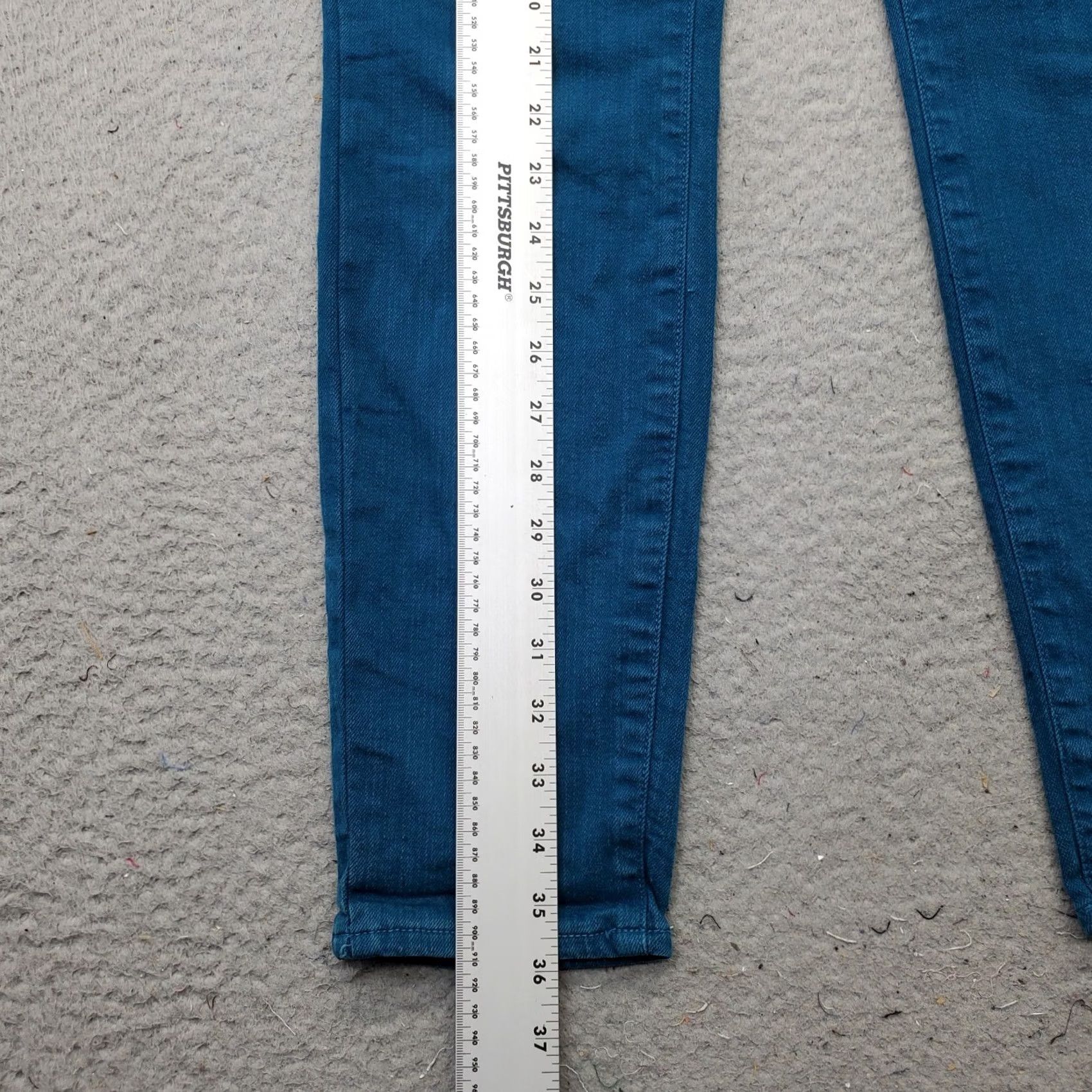 Lucky Brand Lucky Brand Charlie Ankle Skinny Jeans Womens Size 8 Blue Denim Streetwear 5-Pocket Design Vintage No Size 30" / US 8 / IT 44 - 3 Thumbnail