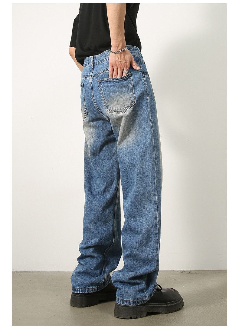 Japanese Brand × Jean Men's vintage distressed jeans with pocket design Size US 32 / EU 48 - 6 Thumbnail