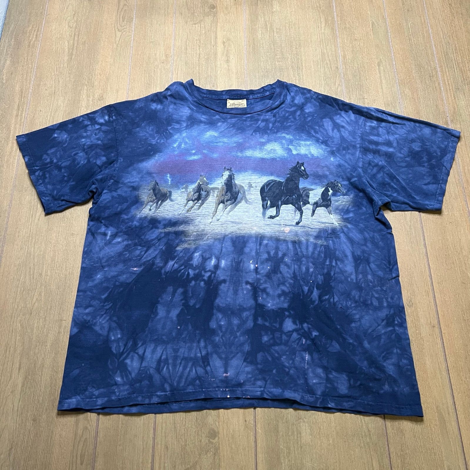 The Mountain Vintage The Mountain Horses Tie Dye T Shirt XL Lake Tahoe Size US XL / EU 56 / 4 - 1 Thumbnail