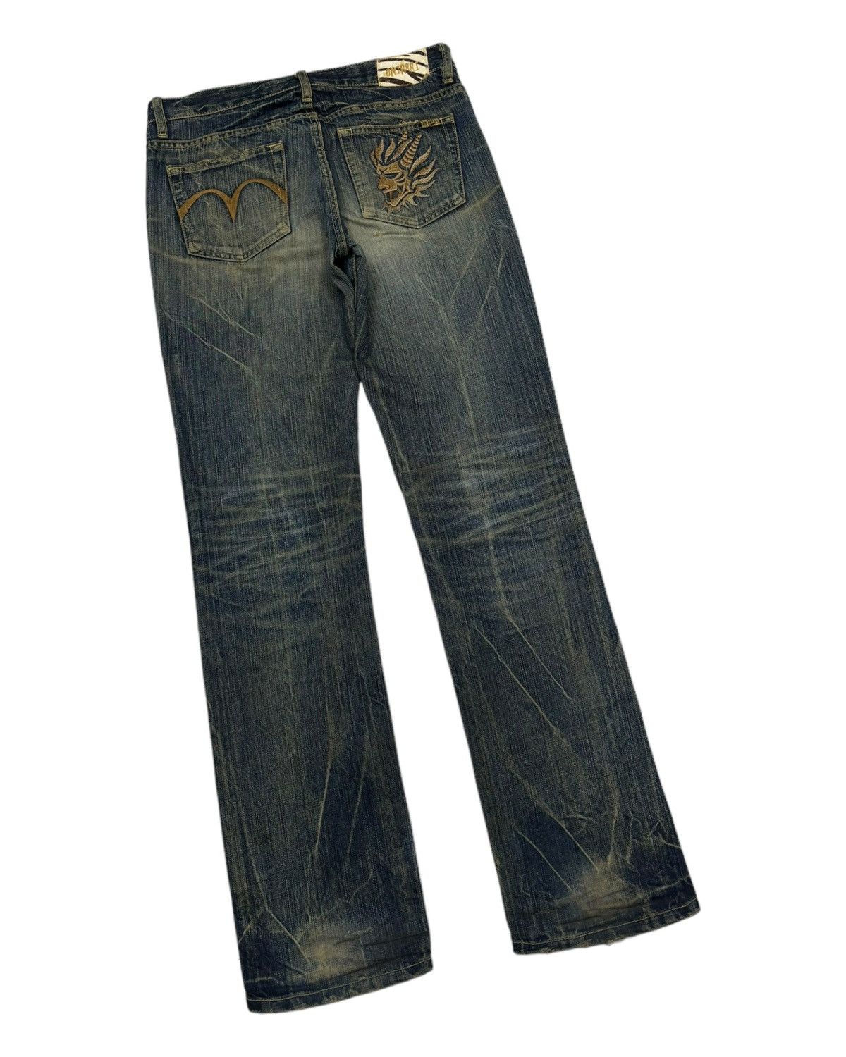 Japanese Brand RARE JAPANESE JEANS ART ONIARAI RUSTY CLAWMARK DENIM Size 30" / US 8 / IT 44 - 7 Thumbnail