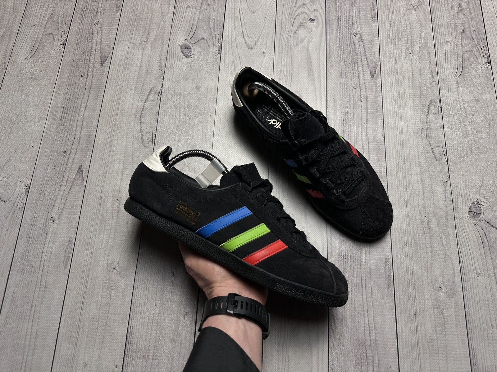 Vintage Vintage adidas Trimm Star rare casual sneakers size US9 Size US 9 / EU 42 - 3 Thumbnail