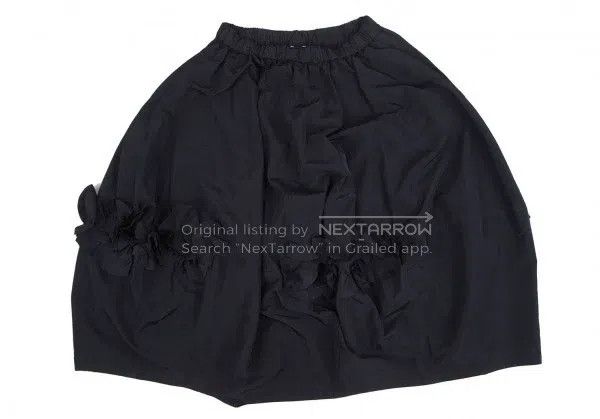 Comme des Garcons Comme des Garcons size S Retro Navy Floral Skirt Size 23" - 2 Thumbnail