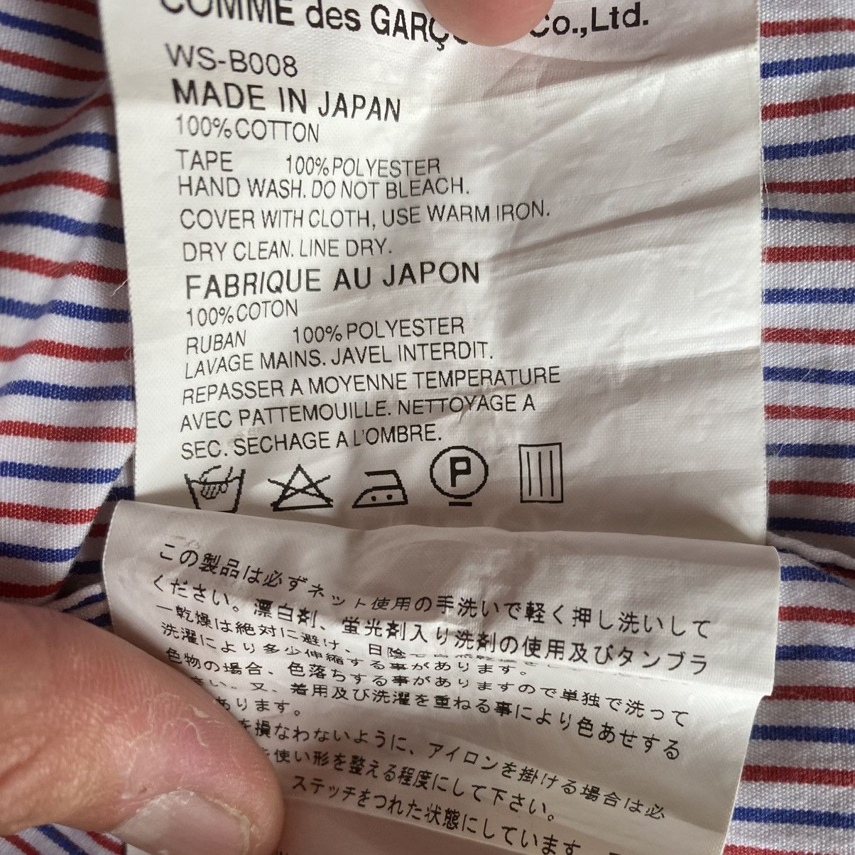 Junya Watanabe SS07 Tapes Stripes Shirt Size US S / EU 44-46 / 1 - 6 Thumbnail