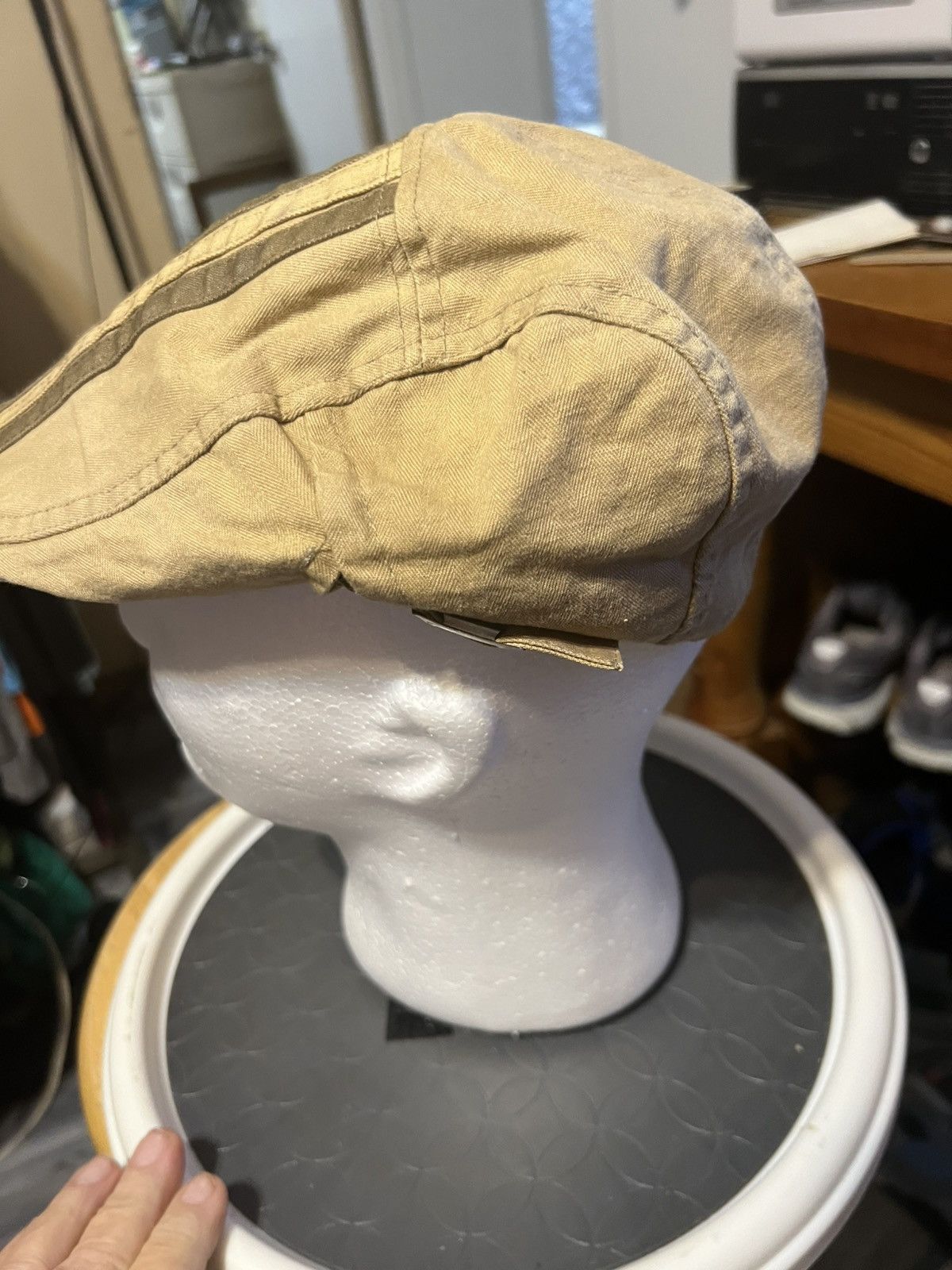 Vintage Newsboy Cabbie Golf Hat Size ONE SIZE - 2 Thumbnail