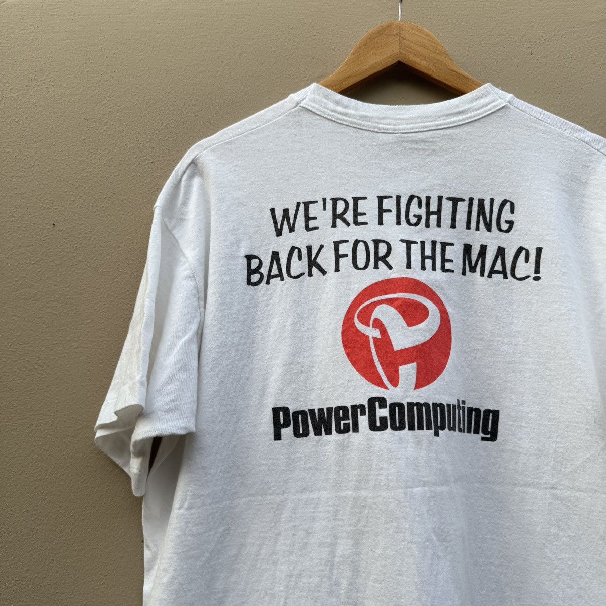 Vintage Vintage frank kozik x power computing 1996 tee Size US XL / EU 56 / 4 - 4 Thumbnail