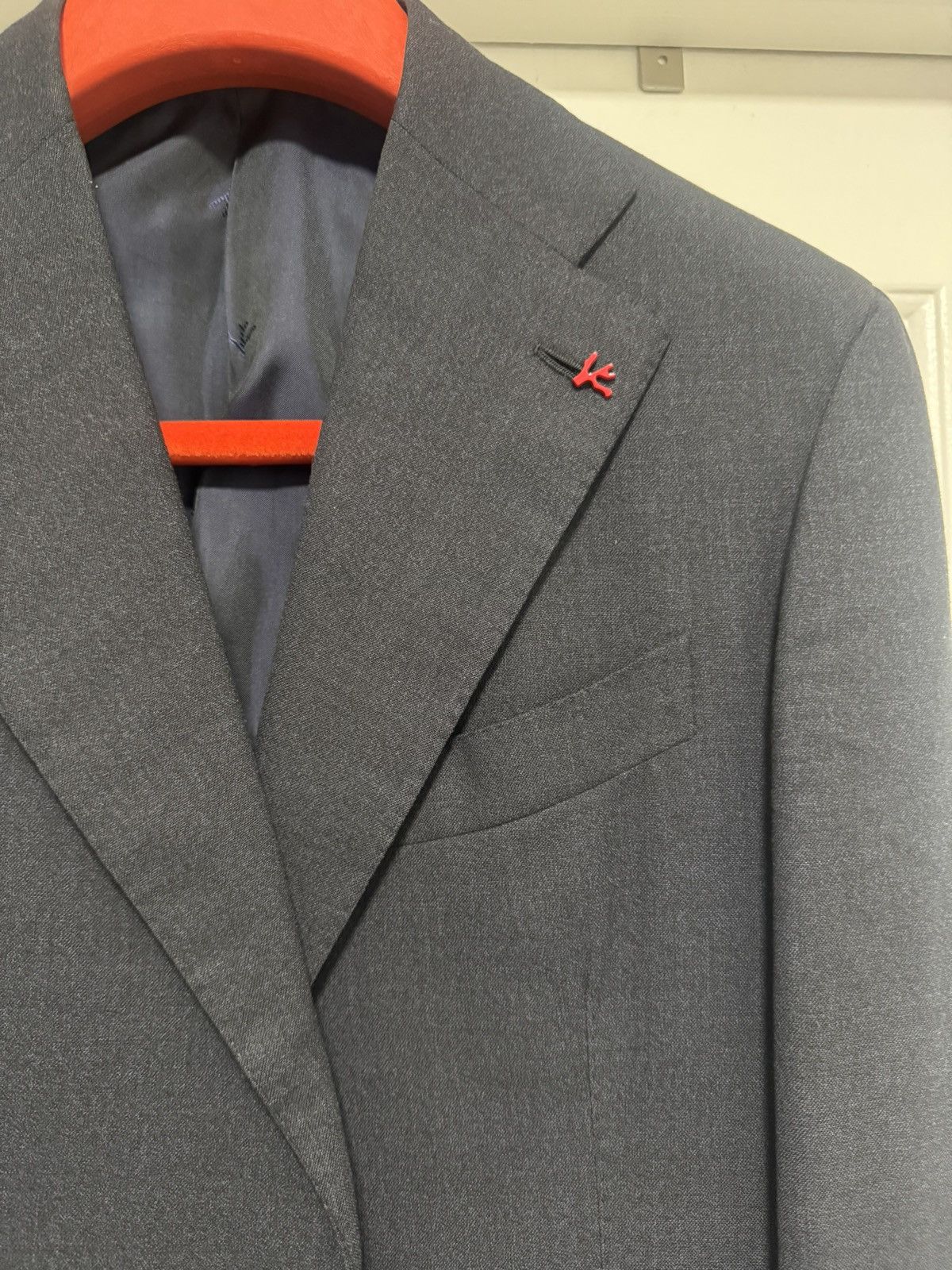 Isaia ISAIA 40R Navy Wool Jacket Size 38R - 2 Thumbnail