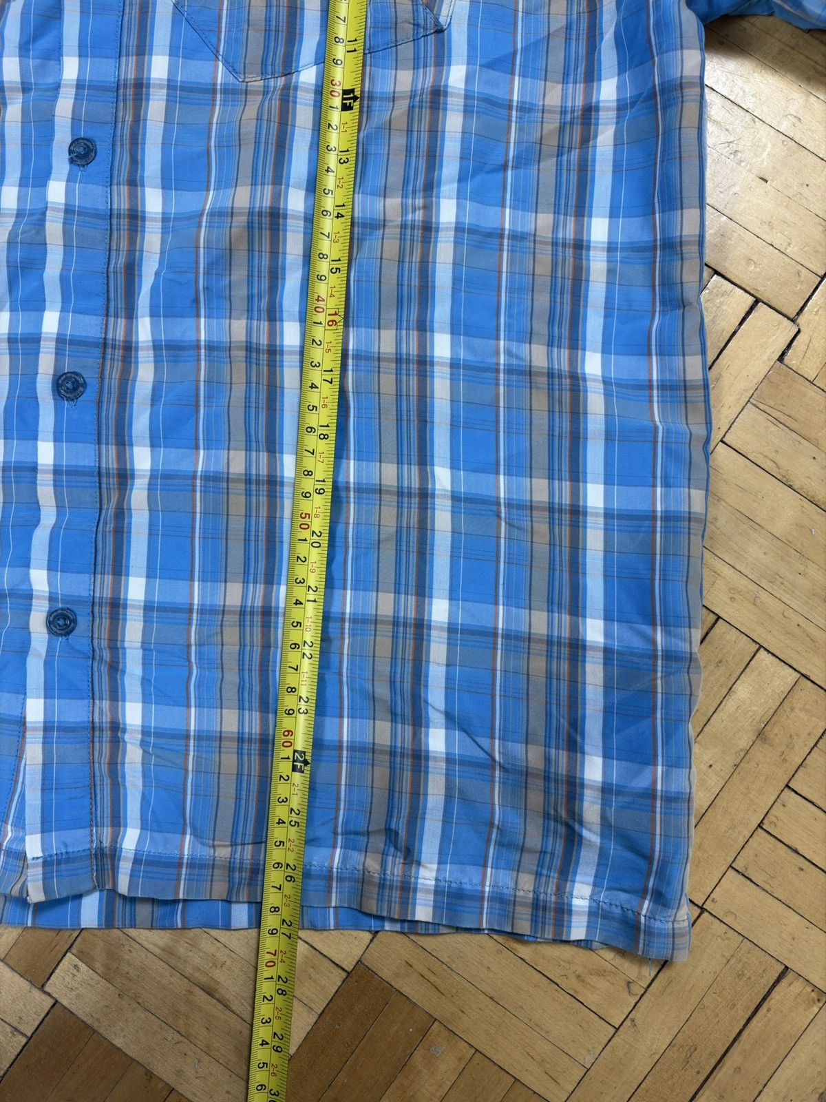 Salomon Salomon Viscose Button Up Checkered Shirt Size US L / EU 52-54 / 3 - 6 Thumbnail