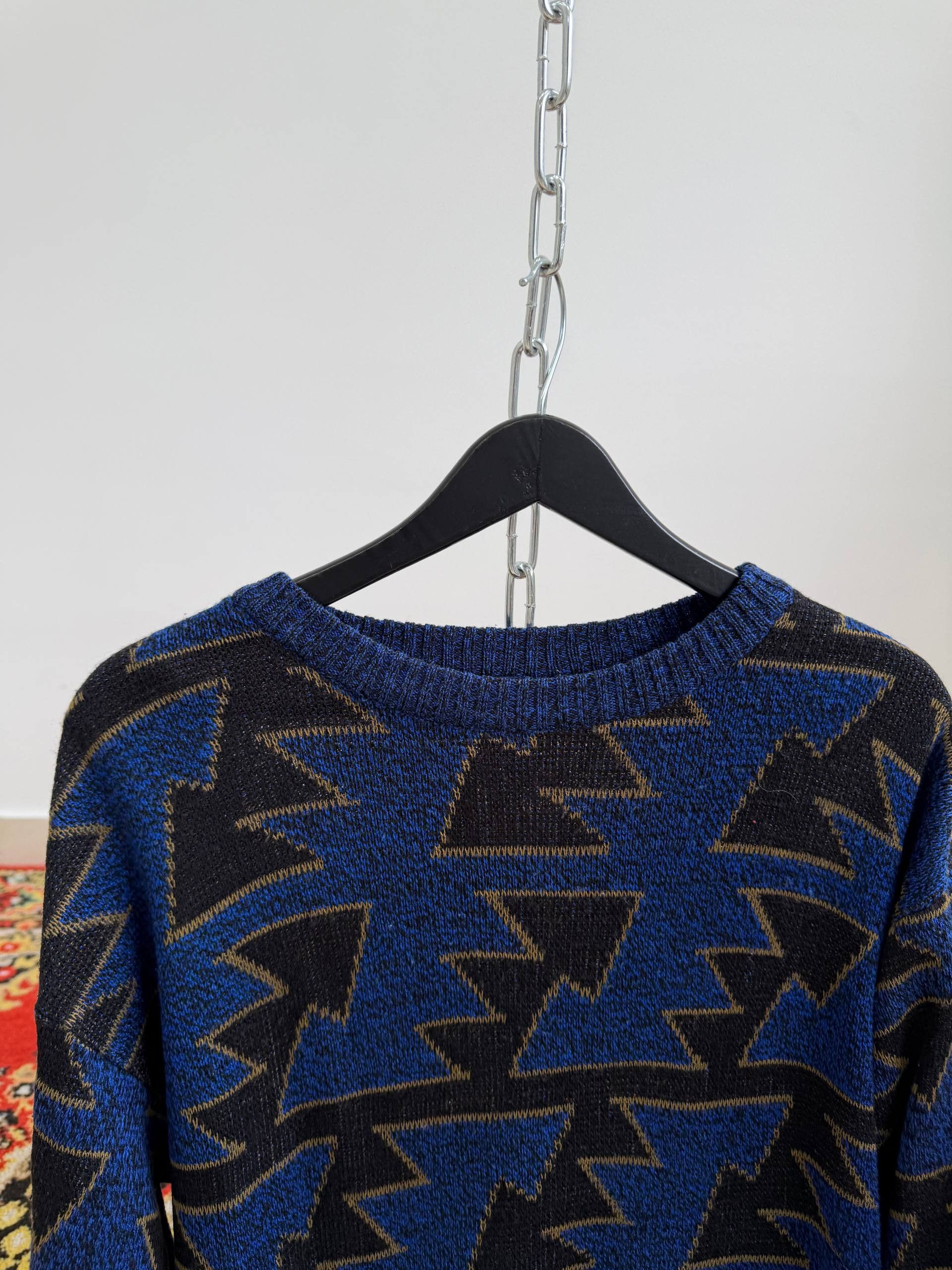 Hysteric Glamour VINTAGE BOXY ARCHIVE EAGLE BLACK SWEATER CREWNECK Size US M / EU 48-50 / 2 - 6 Thumbnail
