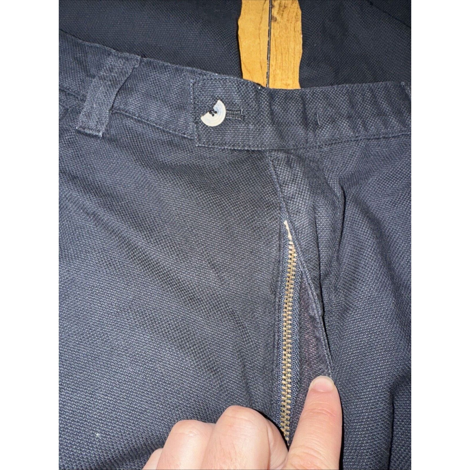Quicksilver × Vintage Vintage Quicksilver Silver Edition Pants 37x30 Black Size US 37 - 4 Thumbnail