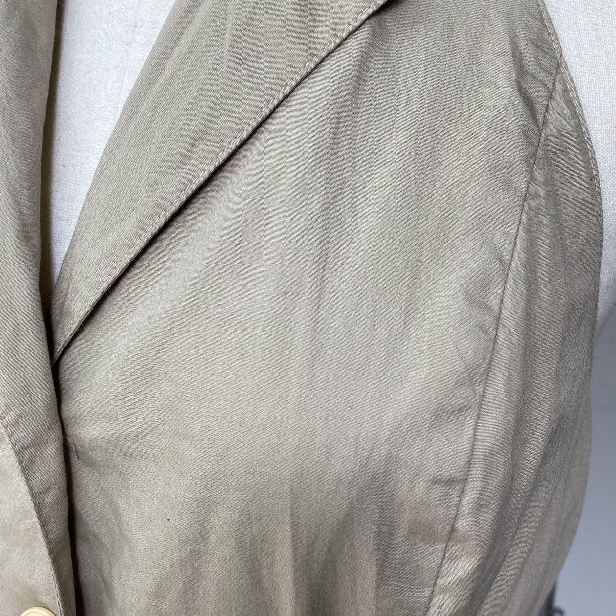 Norma Kamali NORMA KAMALI Beige Halter Button-Down Dress Size M / US 6-8 / IT 42-44 - 11 Thumbnail